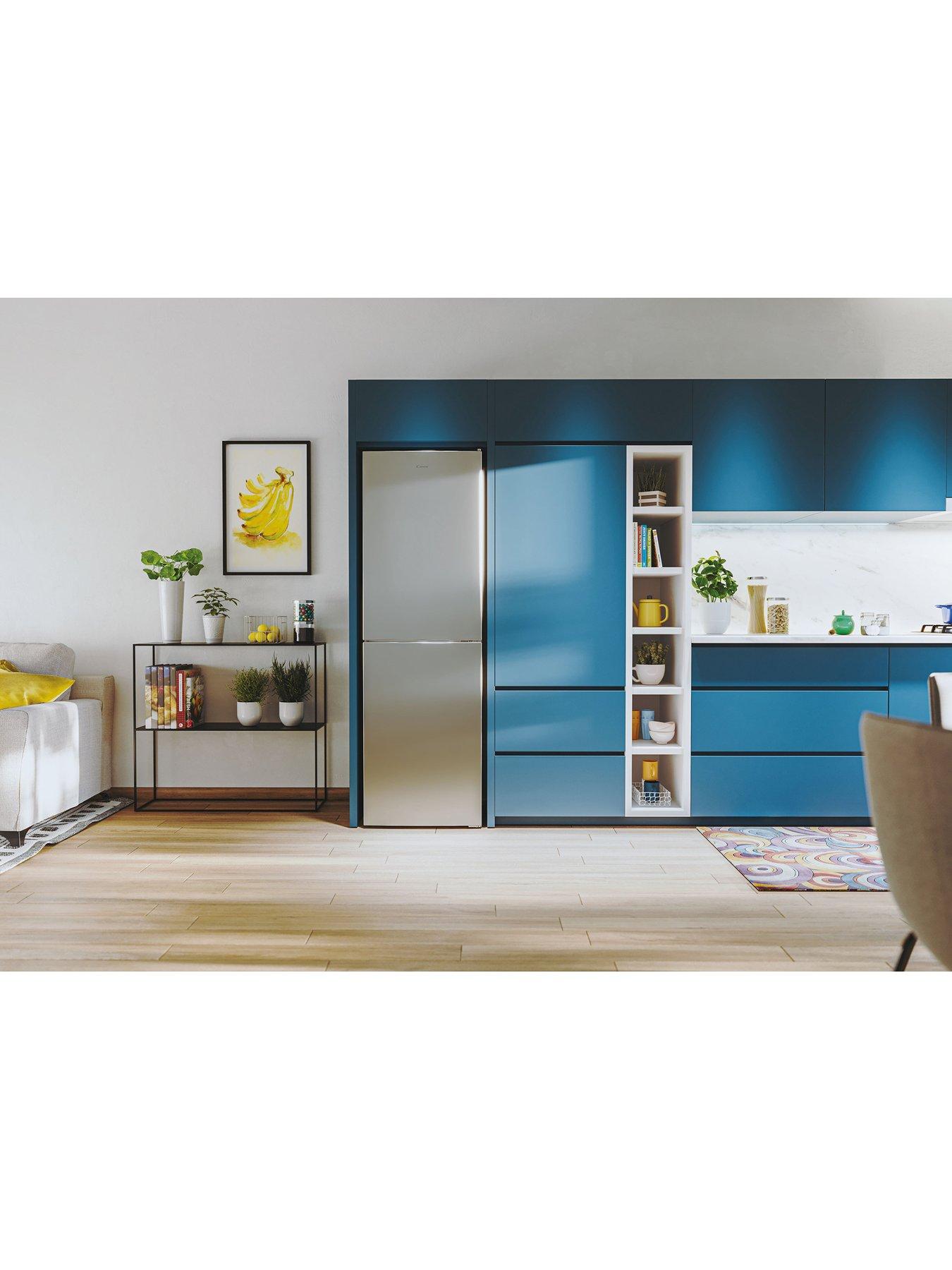  image of candy-cct3l517esk-1-low-frost-fridge-freezer--nbspsilver