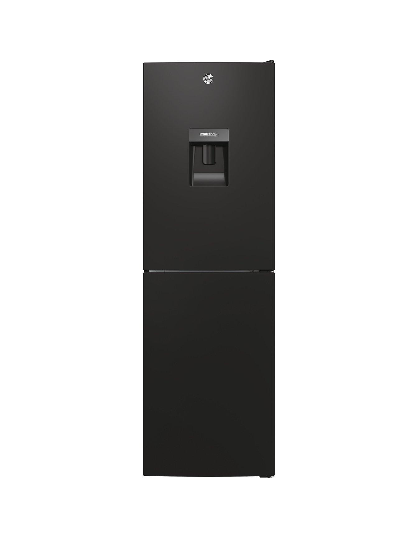 Hoover H-FRIDGE 300 HOCT3L517EWBK-1 55cm Wide, Low Frost Fridge Freezer with non-plumbed Water Dispenser - Black