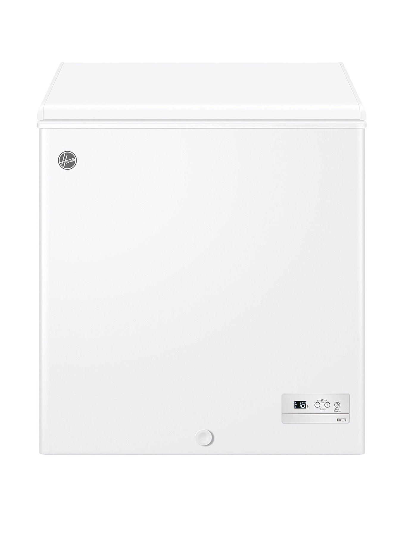 hoover-hhch-142-elk-150l-e-rated-freestanding-chest-freezer-white