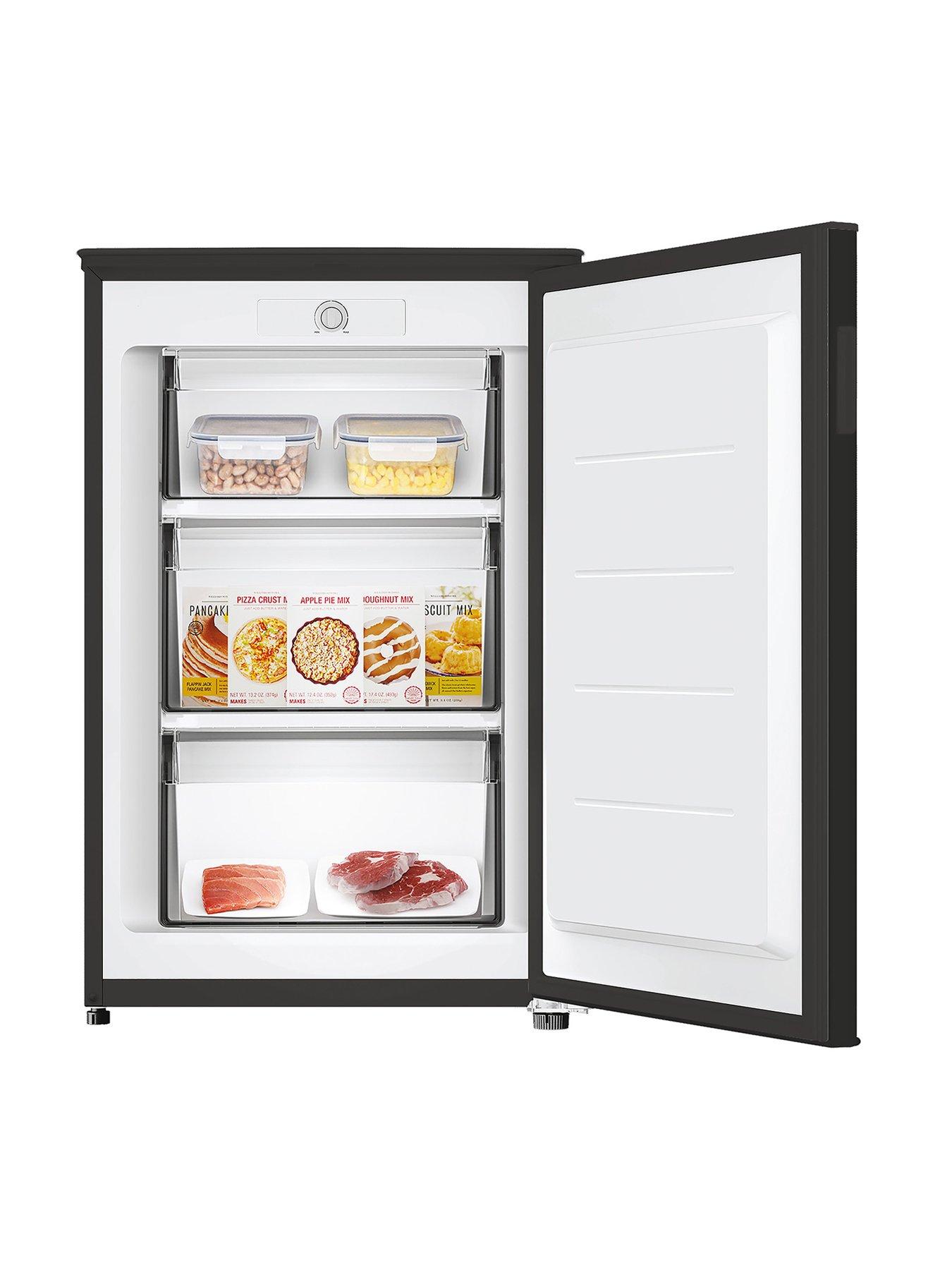  image of candy-cuqs-58ebk-uc-55cm-freestanding-freezer-black