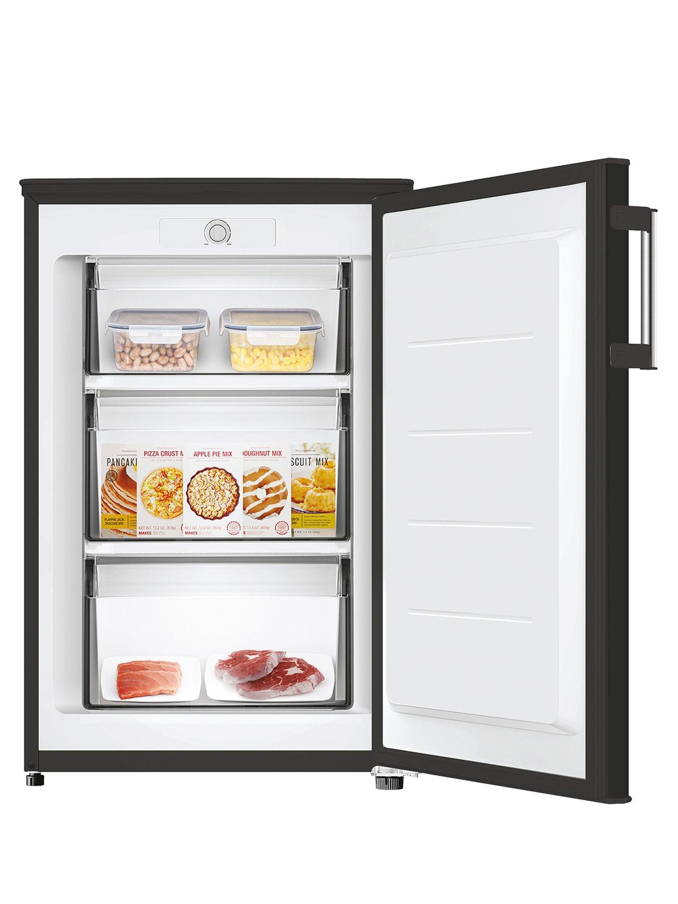  image of hoover-houqs-58ebhk-uc-55cm-freestanding-freezer--nbspblack