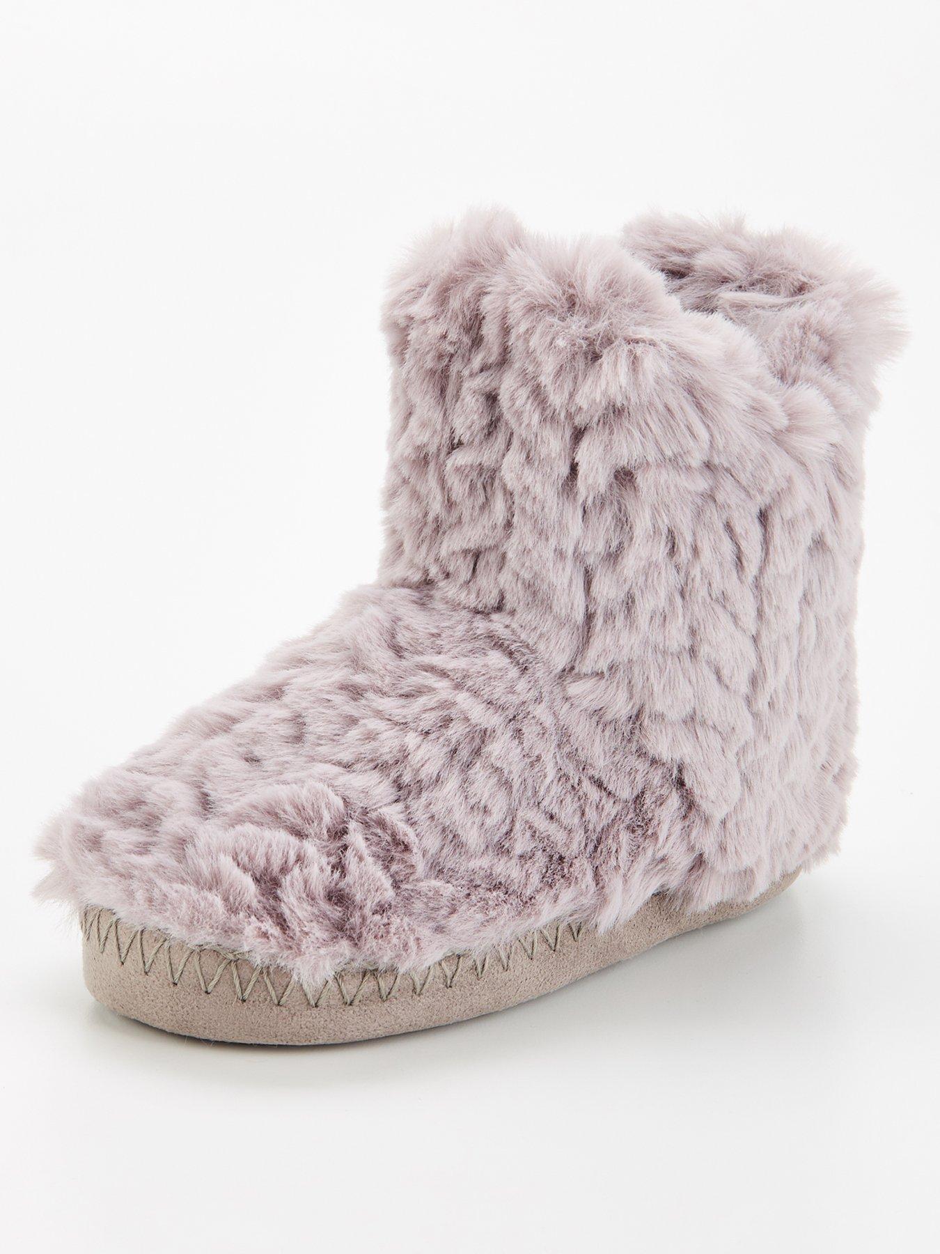  image of everyday-unisex-slipper-boot-grey