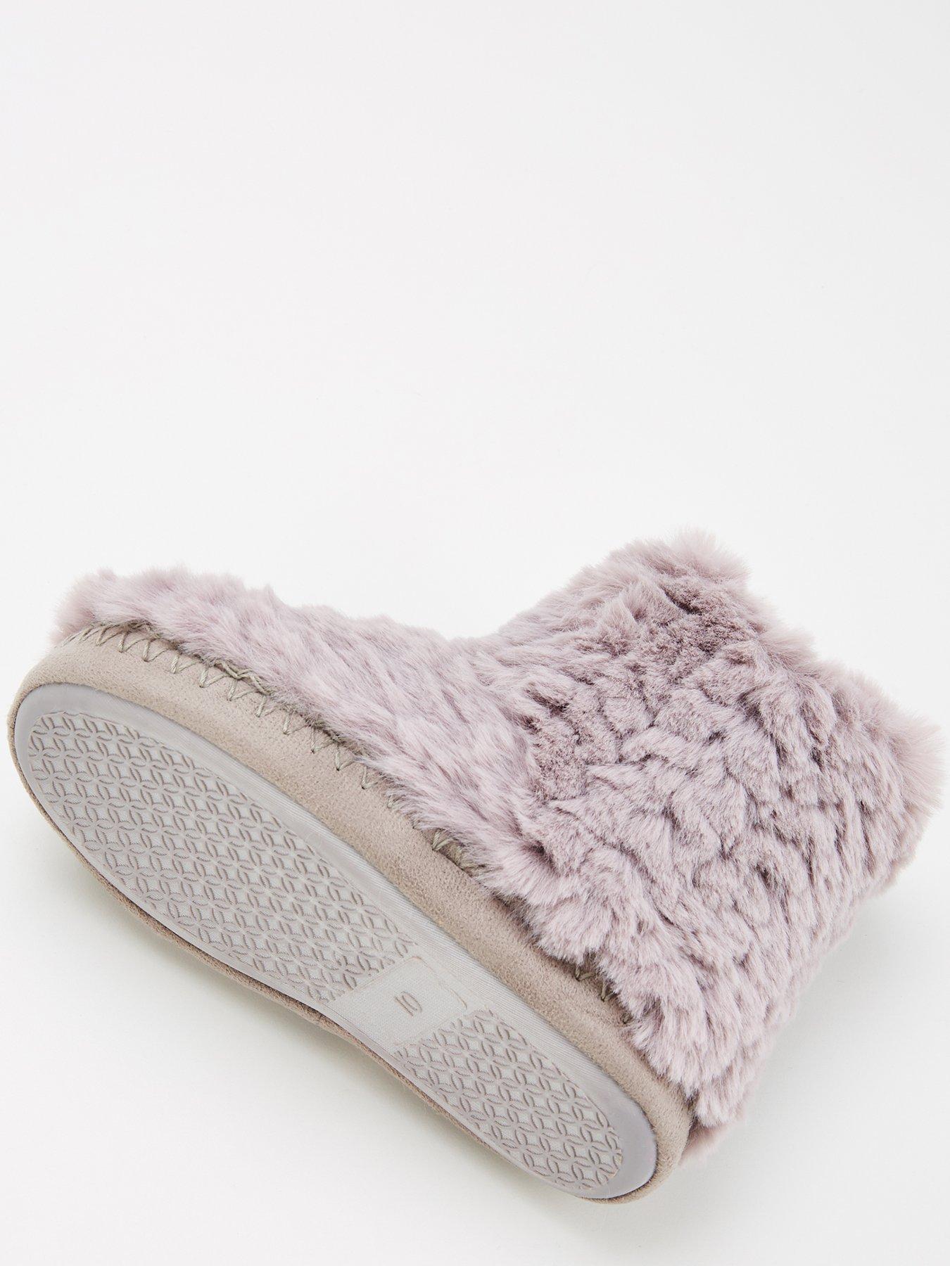  image of everyday-unisex-slipper-boot-grey