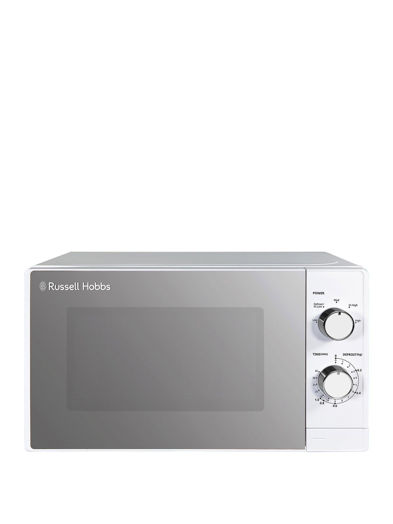 Image 1 of 7 of Russell Hobbs RHM2027 Compact Solo Manual Microwave 20L White