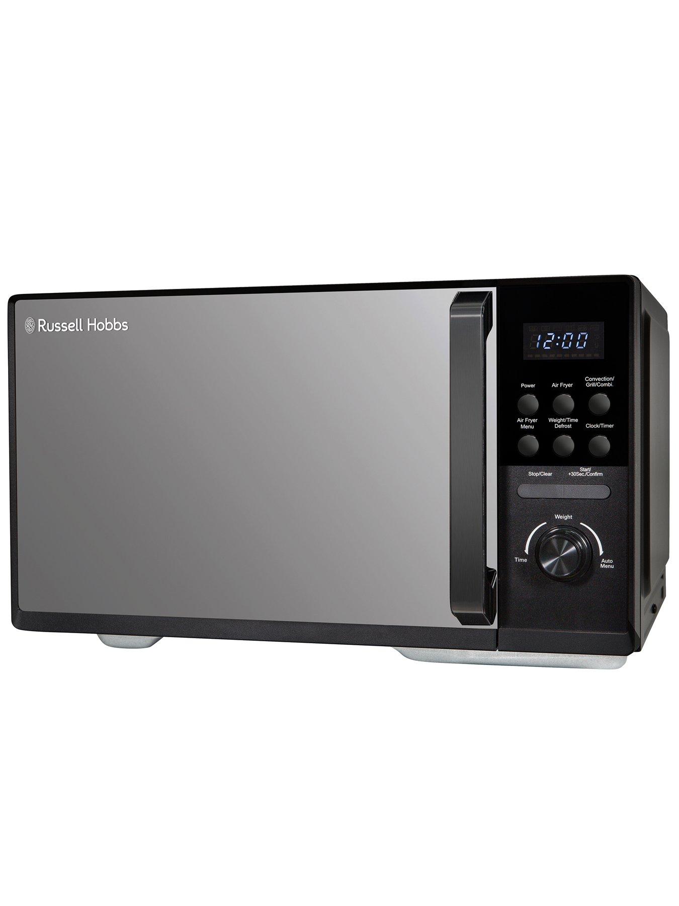  image of russell-hobbs-rhmaf2506b-black-25l-4-in-1-digital-combination-microwave-with-air-fryer-function