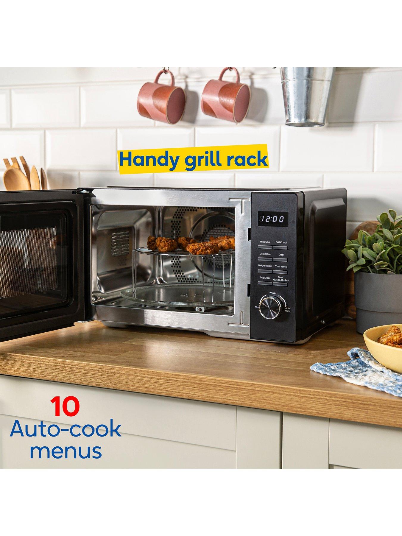  image of russell-hobbs-rhm2366b-23l-digital-combination-microwave-in-black