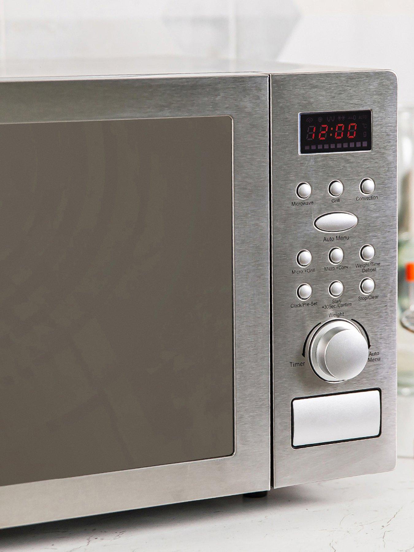  image of russell-hobbs-rhm2574-25-litre-stainless-steel-digital-combination-microwave