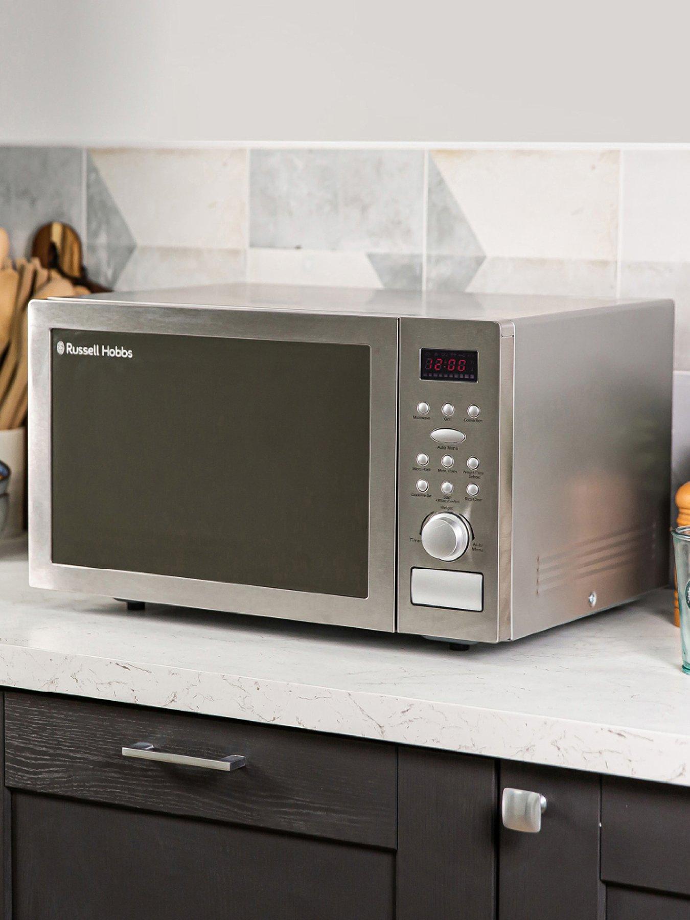  image of russell-hobbs-rhm2574-25-litre-stainless-steel-digital-combination-microwave
