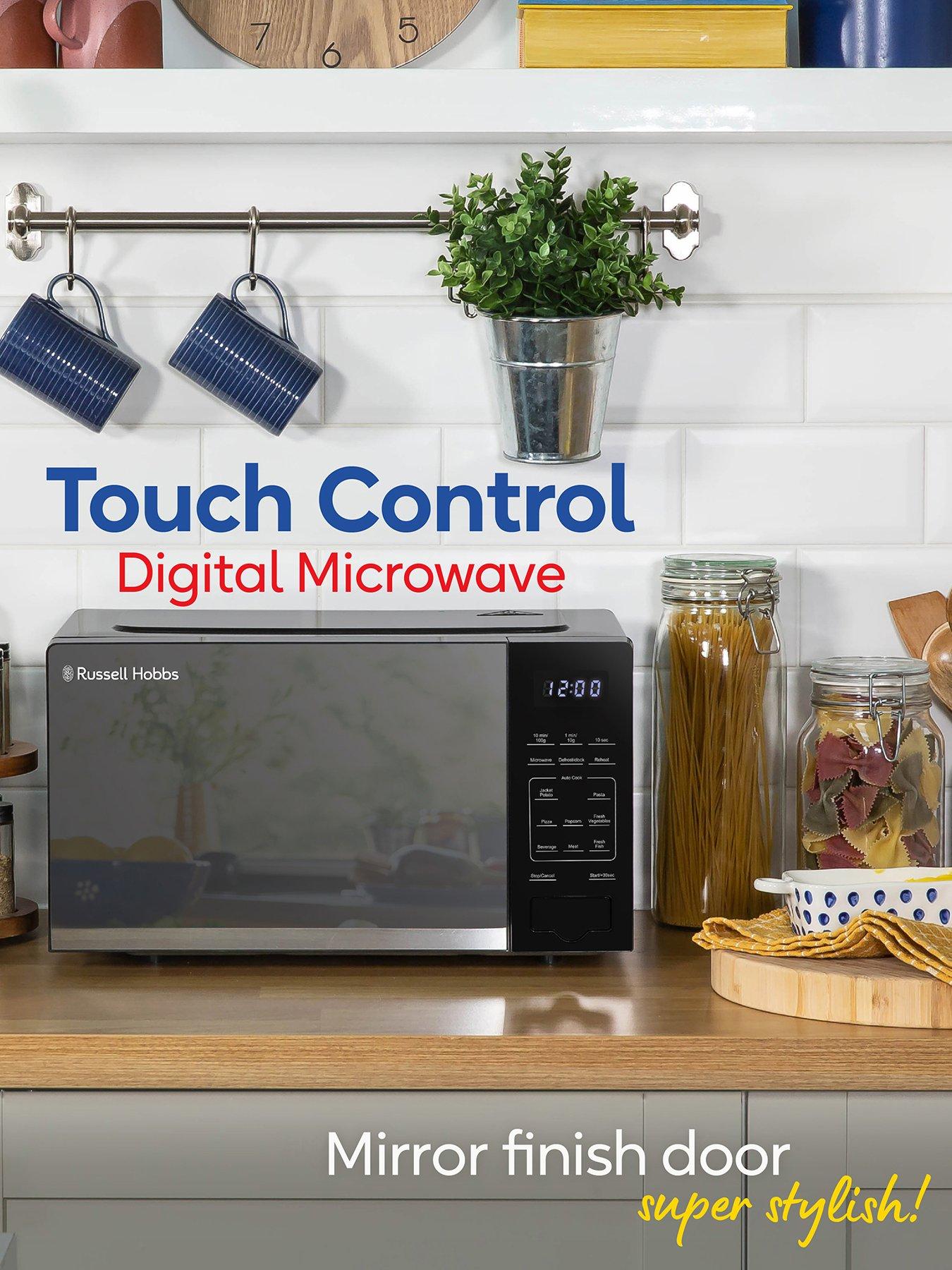 Image 4 of 7 of Russell Hobbs RHMT2005B Compact Digital Microwave with Touch Control 20L Black