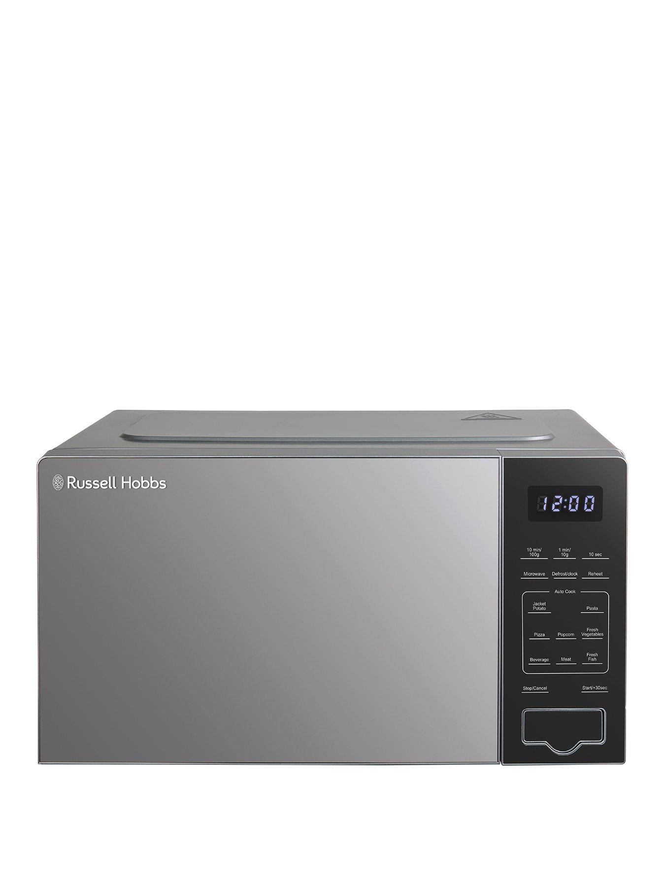 Image 1 of 7 of Russell Hobbs RHMT2005S Compact Digital Microwave with Touch Control 20L Silver