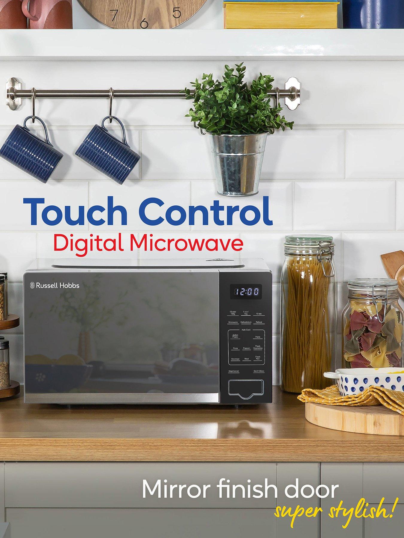 Image 4 of 7 of Russell Hobbs RHMT2005S Compact Digital Microwave with Touch Control 20L Silver