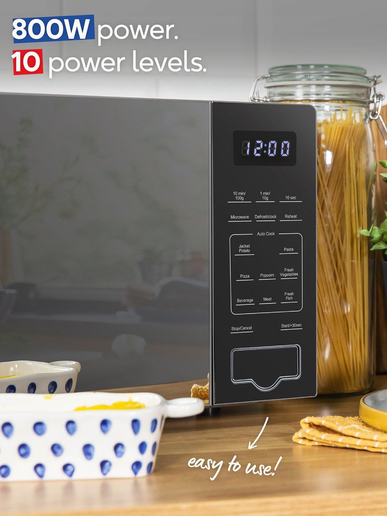 Image 6 of 7 of Russell Hobbs RHMT2005S Compact Digital Microwave with Touch Control 20L Silver