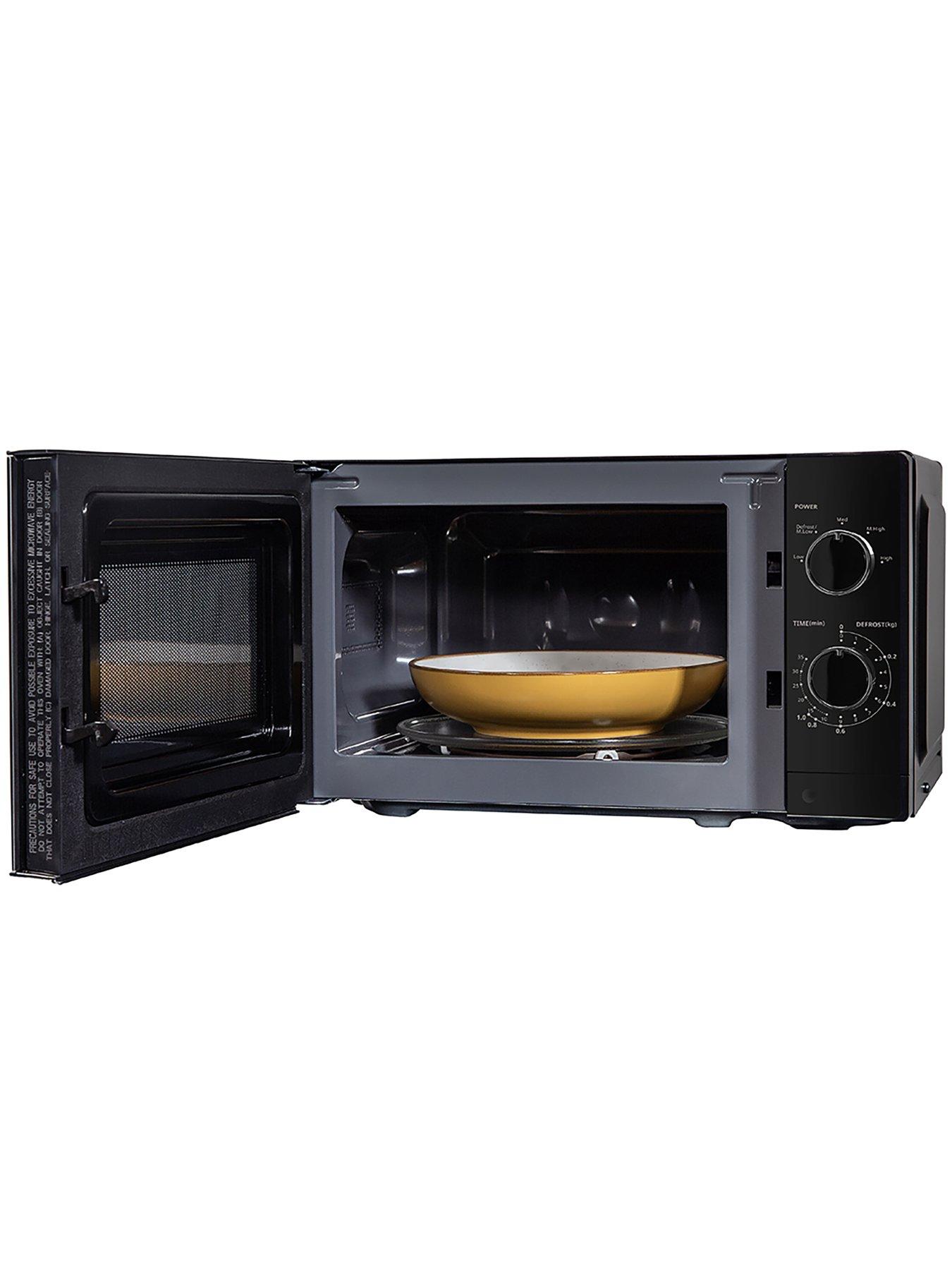  image of russell-hobbs-rhm2027b-compact-solo-manual-microwave-20l-black