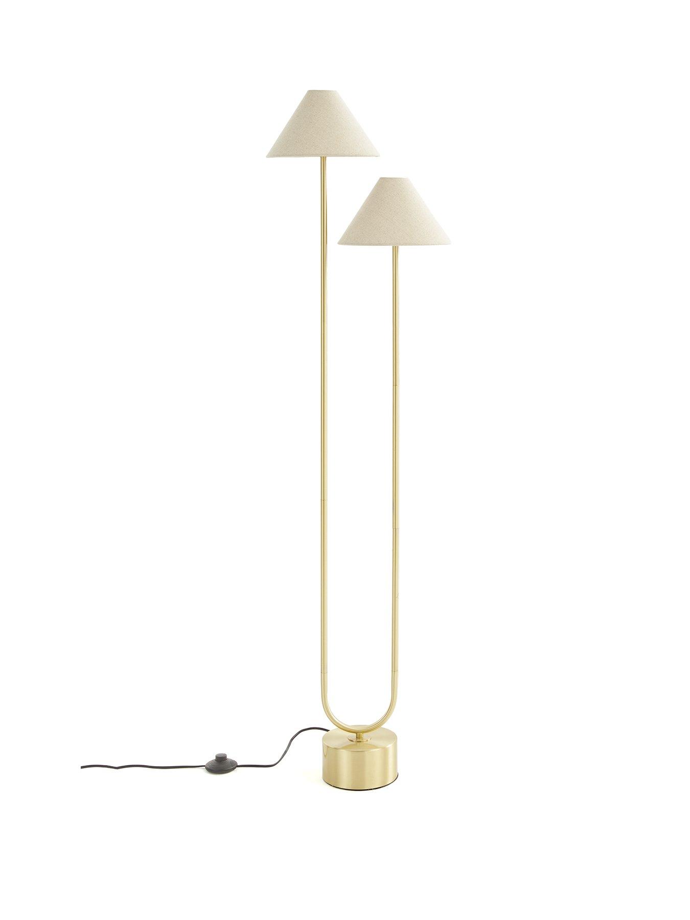  image of the-very-collection-conical-double-floor-lamp