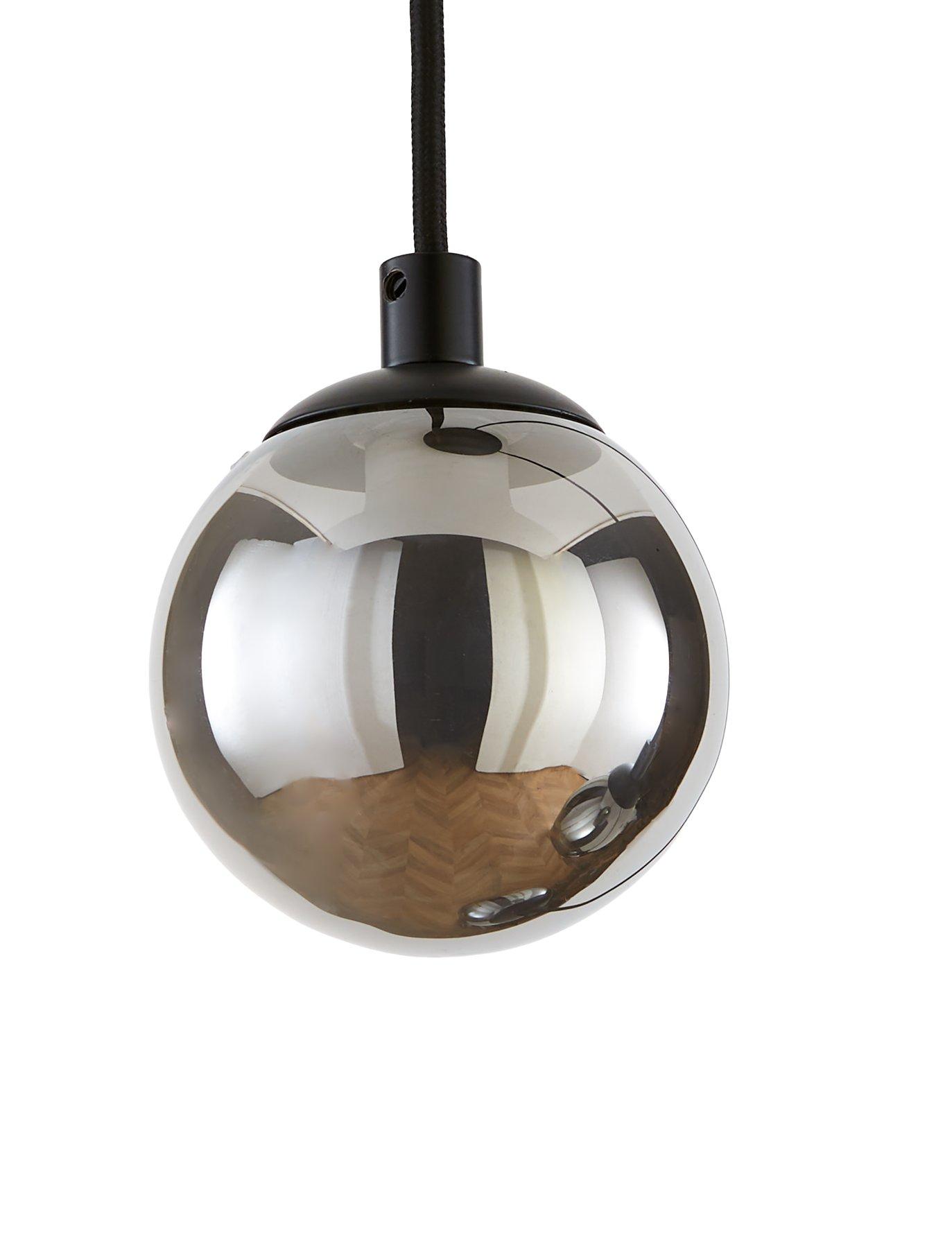  image of the-very-collection-double-glass-3-light-cluster-ceiling-light