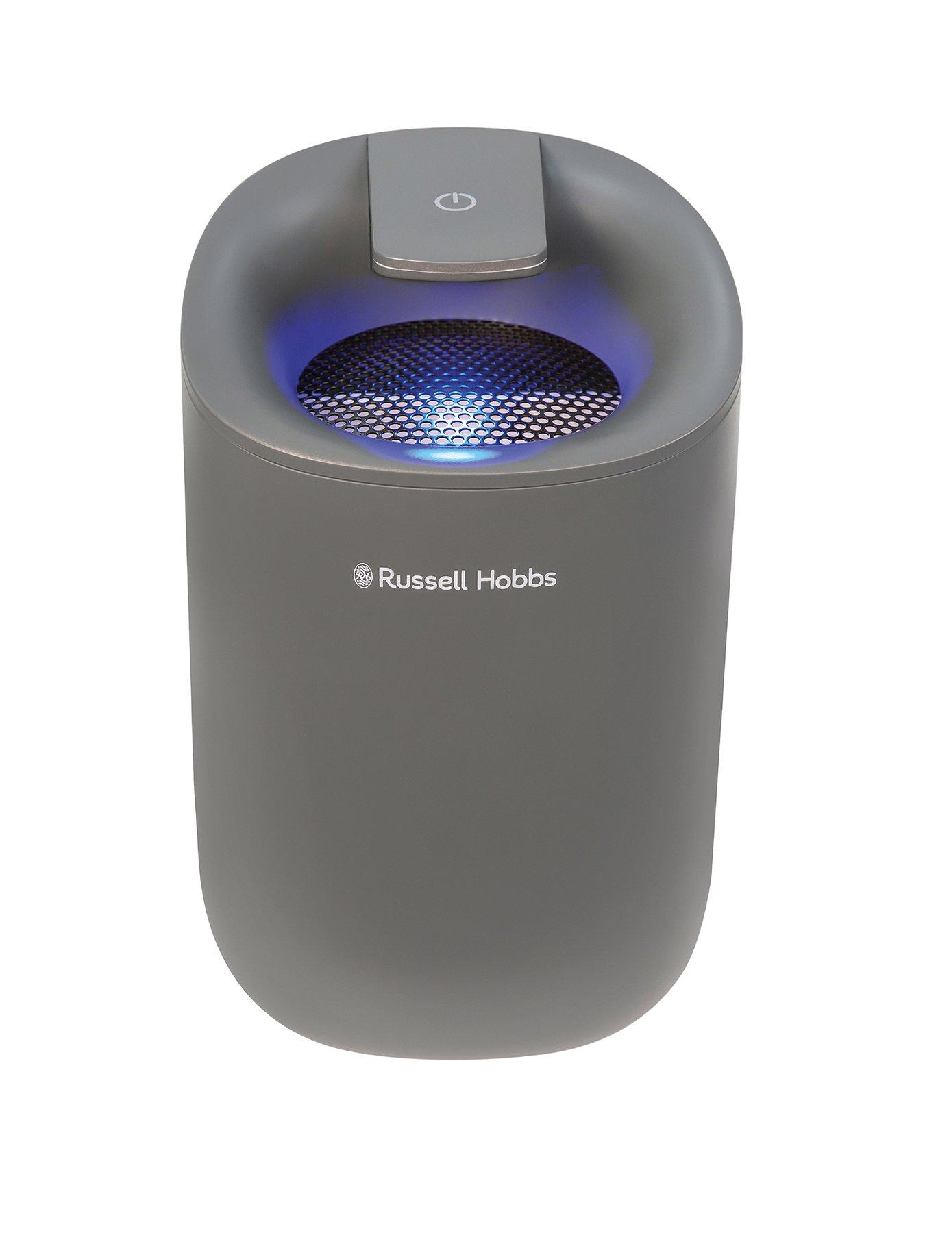 Russell Hobbs RHDH1061G Fresh Air Mini, Compact Dehumidifier, 300ml/day, Grey