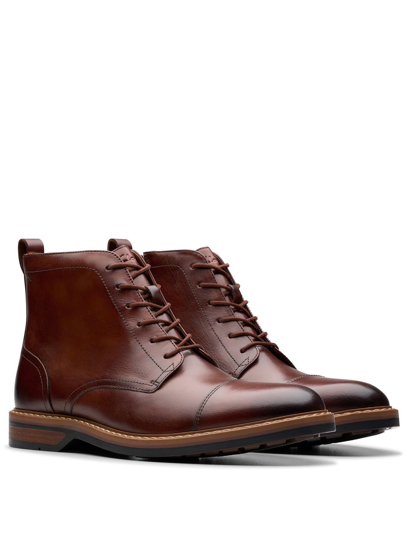  image of clarks-aldwin-cap-lace-up-boots