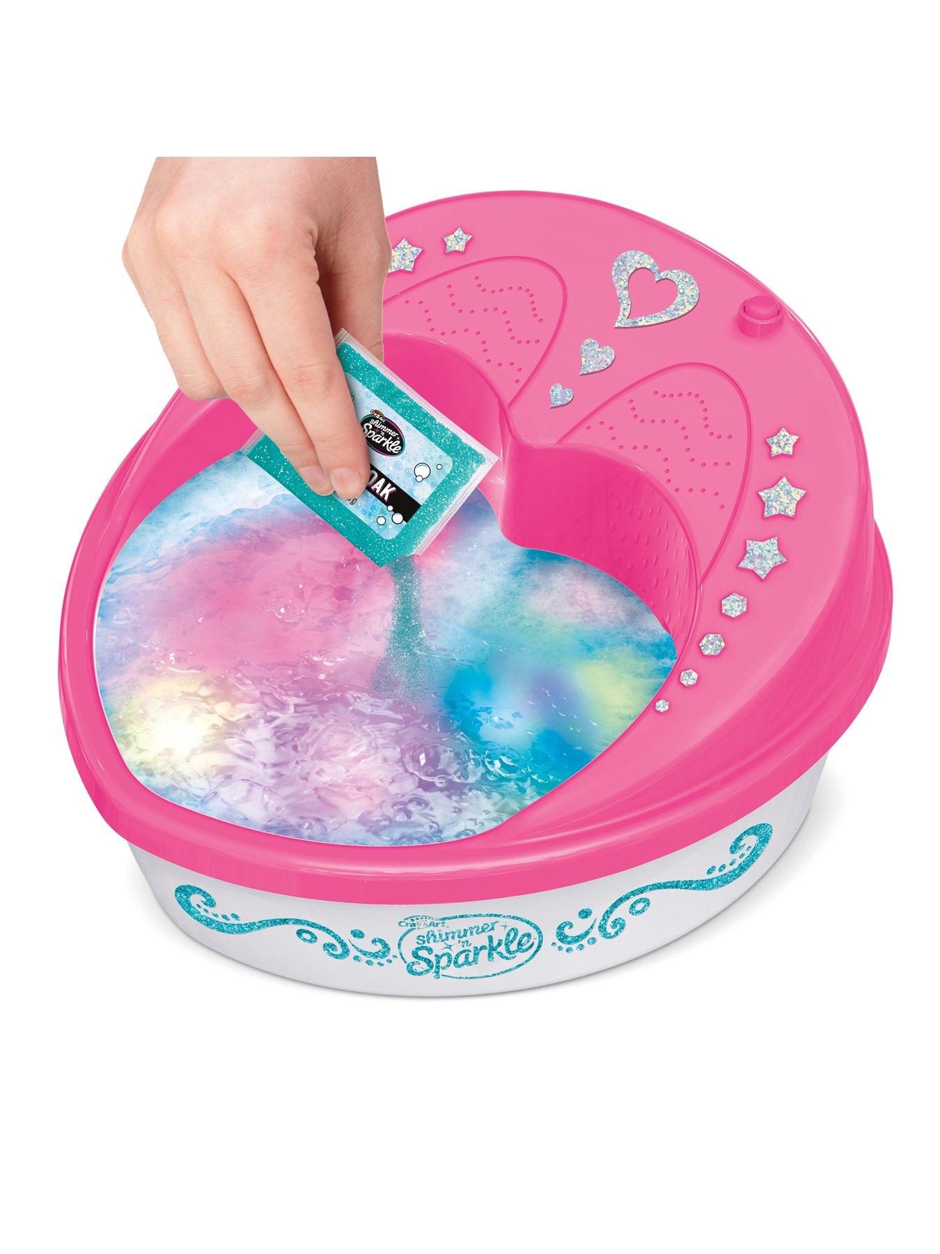  image of shimmer-sparkle-5-in-1-light-up-super-spa-salon-style-kids-foot-spa