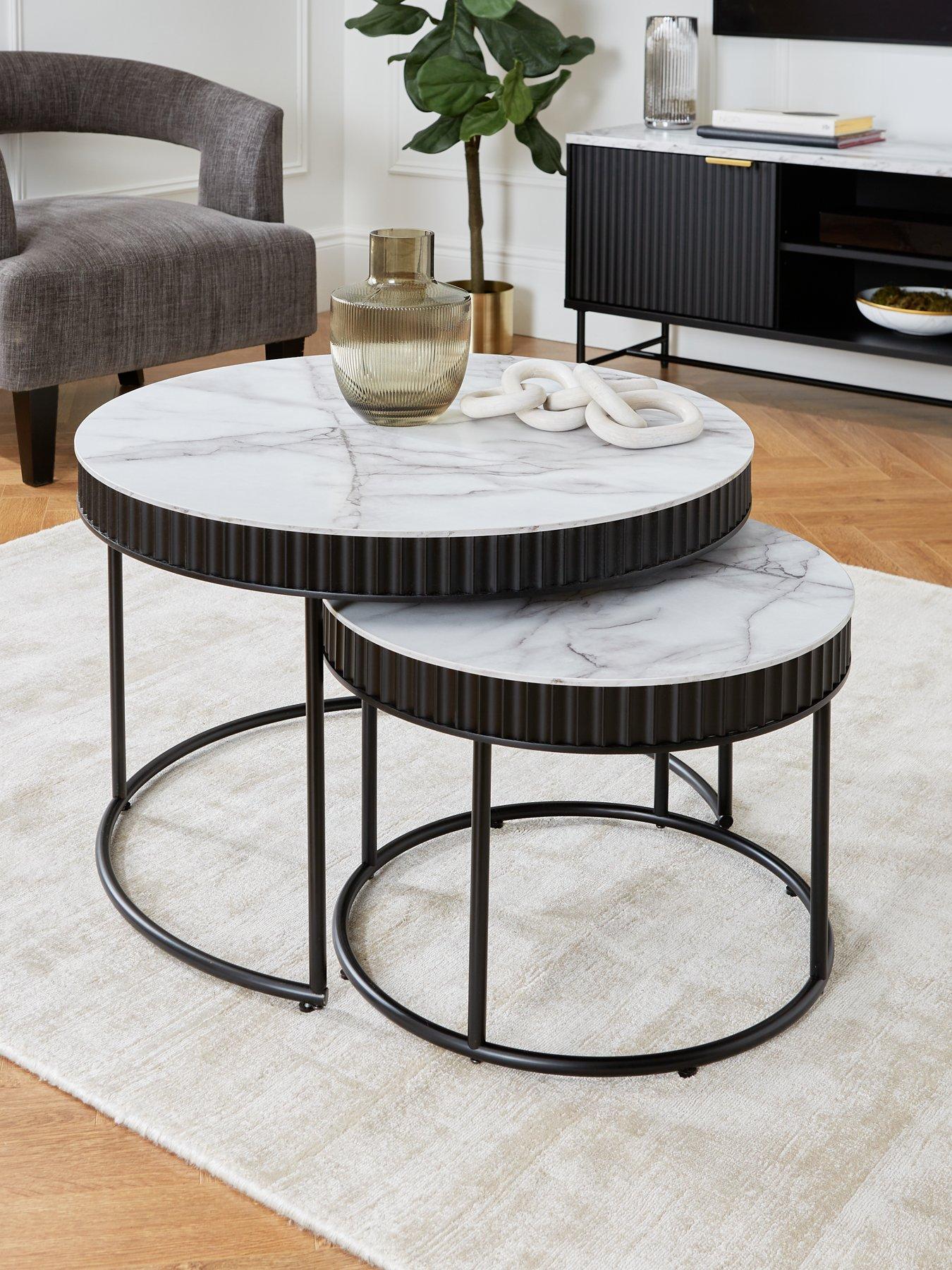 The Very Collection Lucero Nest of 2 Tables