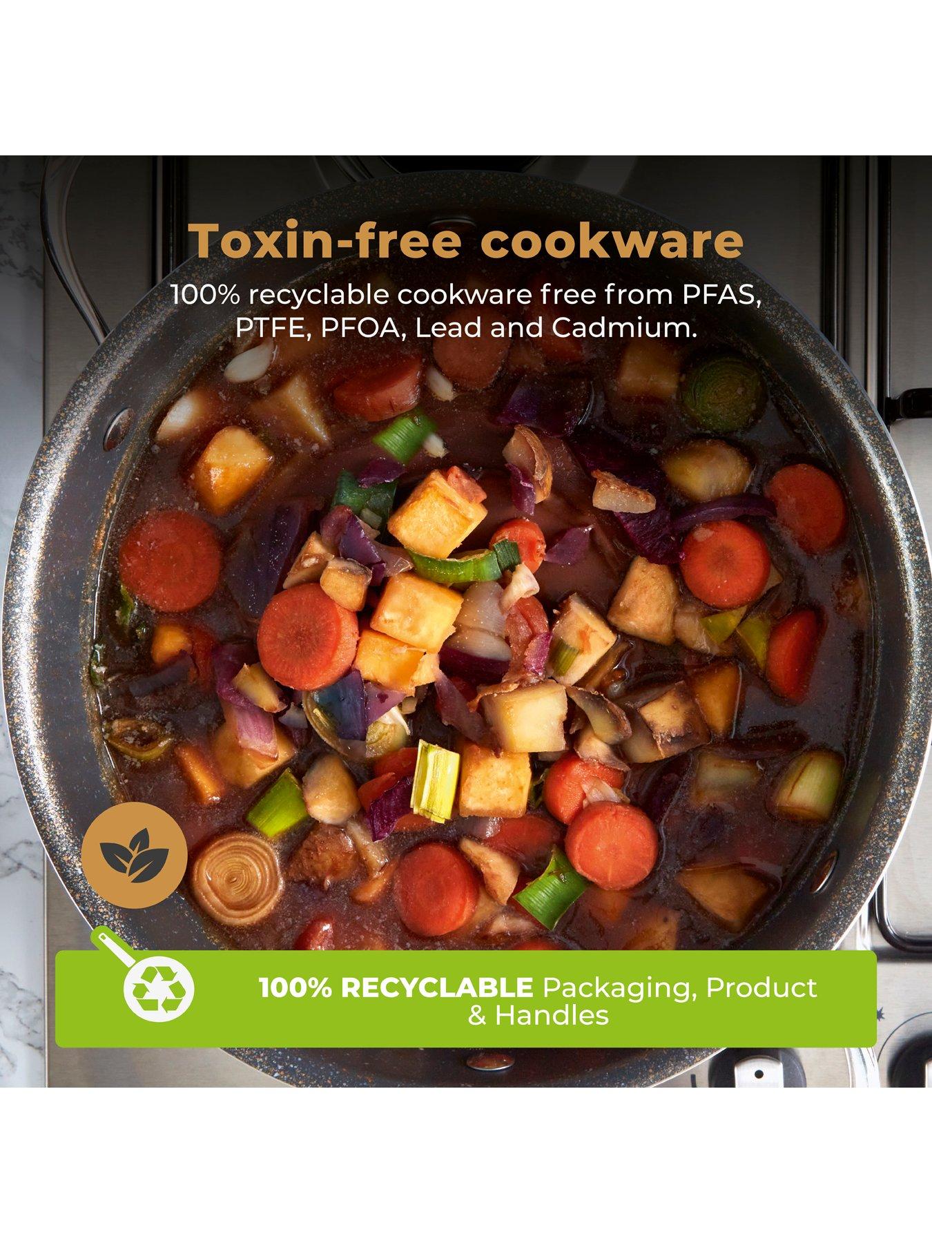  image of tower-cerastone-pro-24-cm-casserole-with-lid