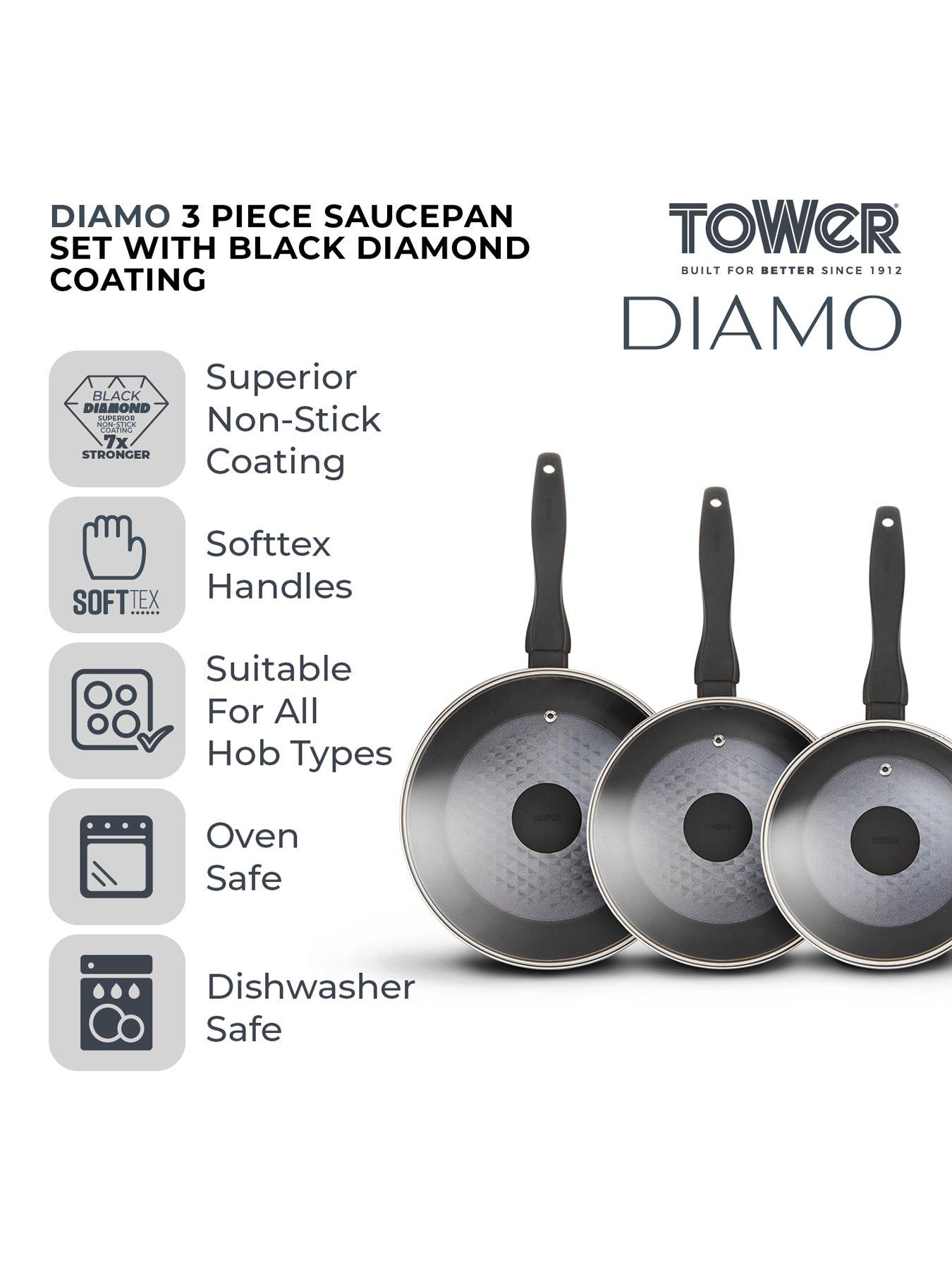  image of tower-diamo-3-piece-saucepan-set