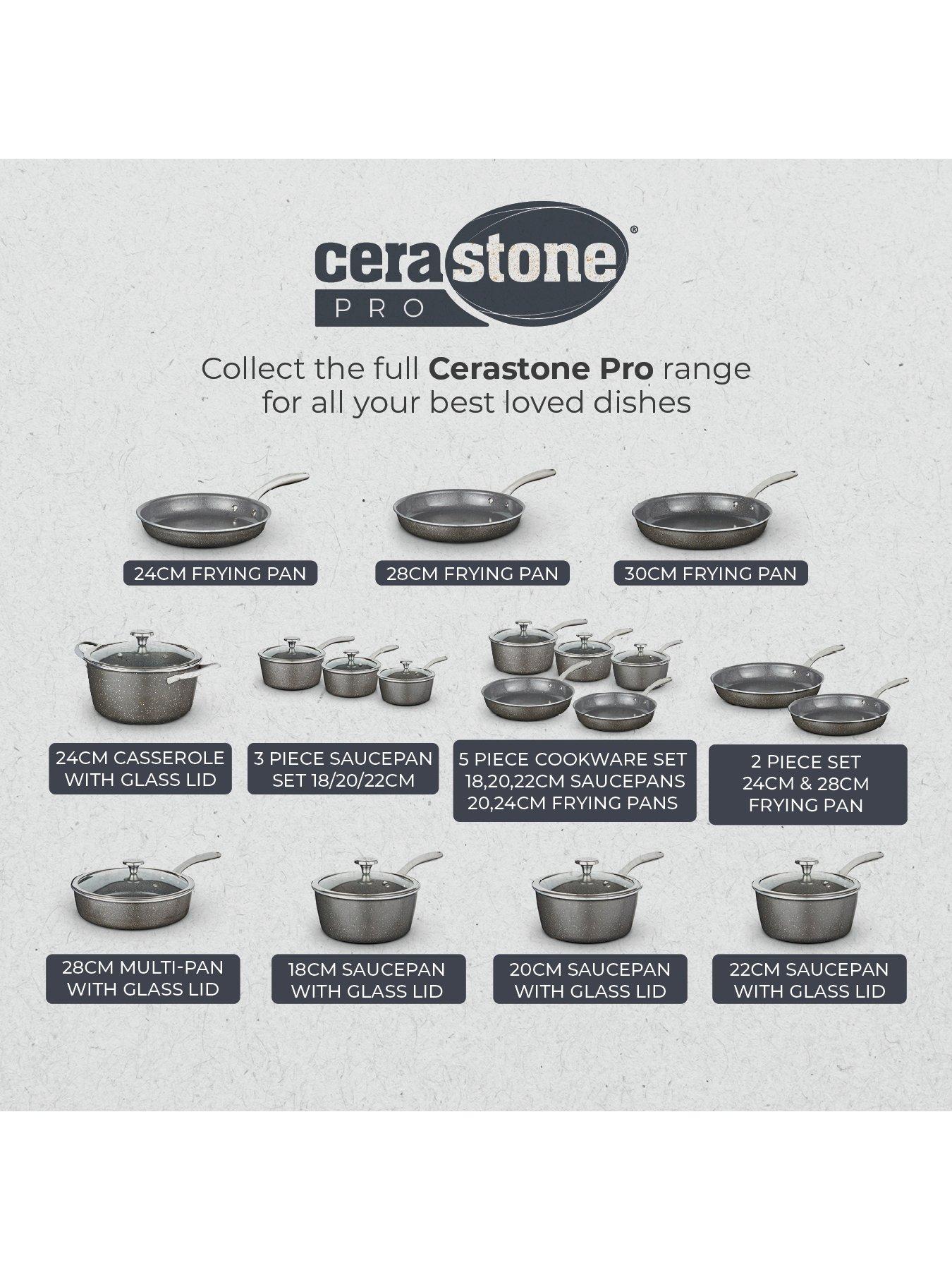  image of tower-cerastone-pro-3-piece-saucepan-set