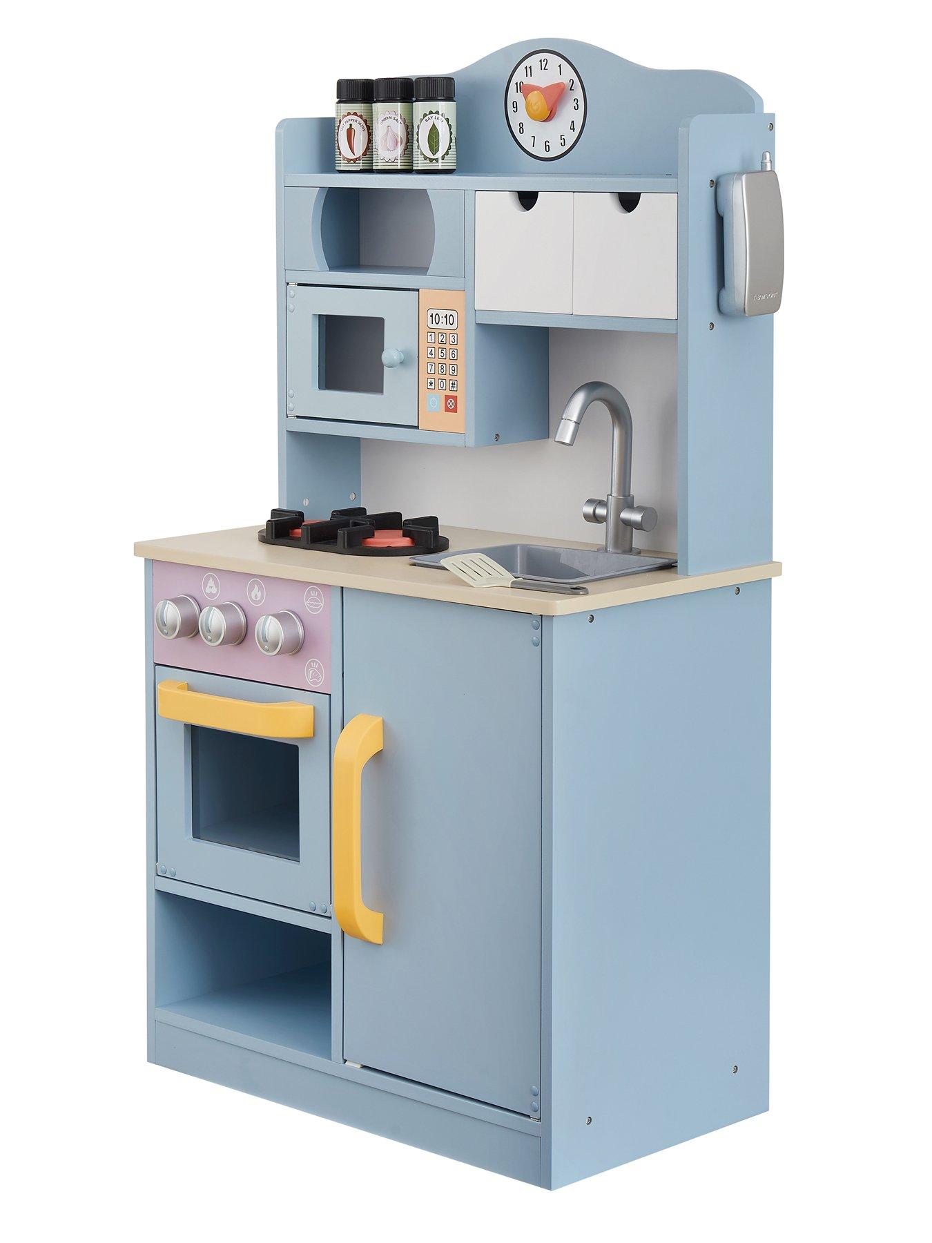  image of teamson-kids-exclusive-medium-wooden-playnbspkitchennbsp