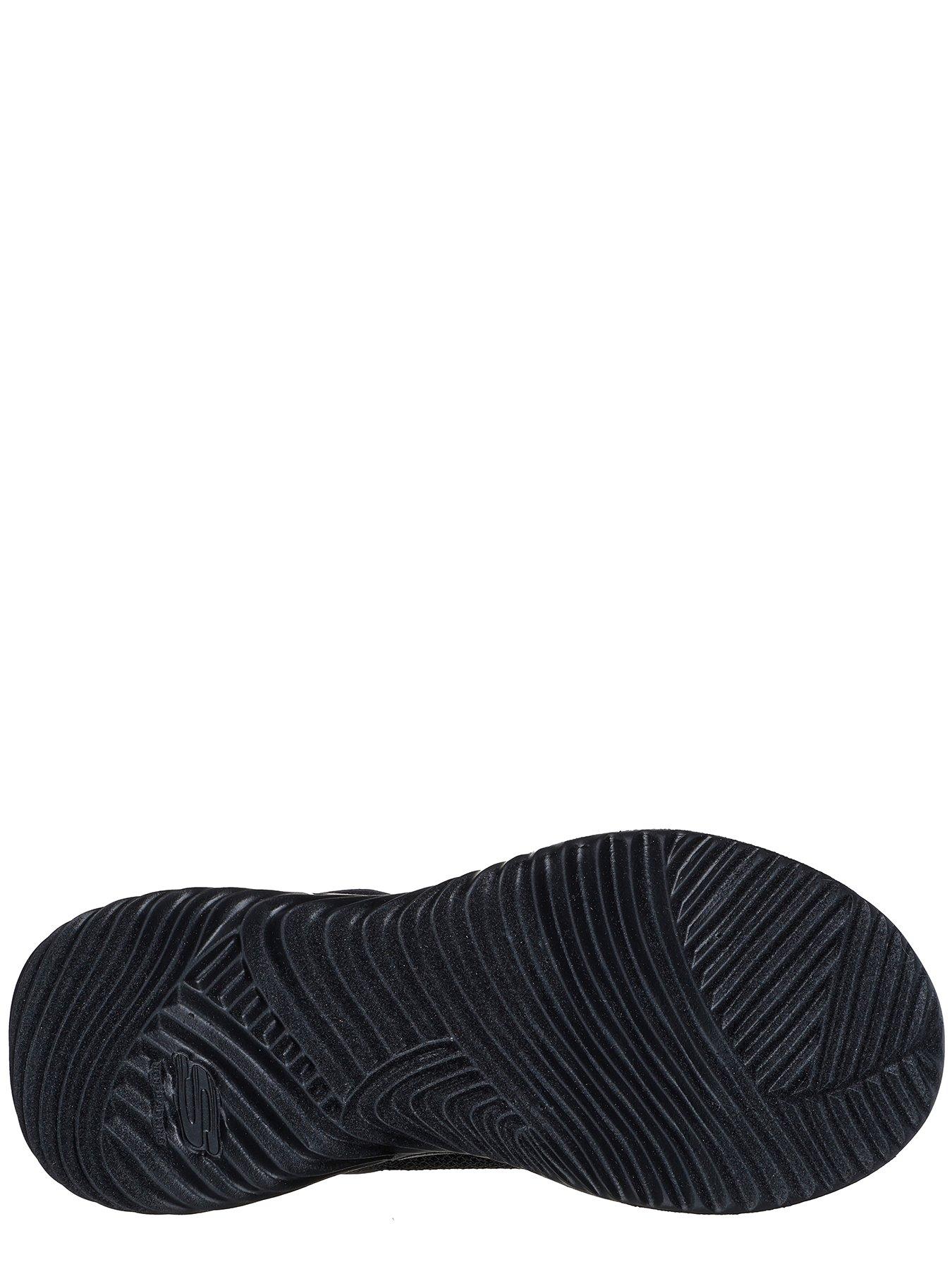  image of skechers-bounder-tech-lightweight-trainer-black
