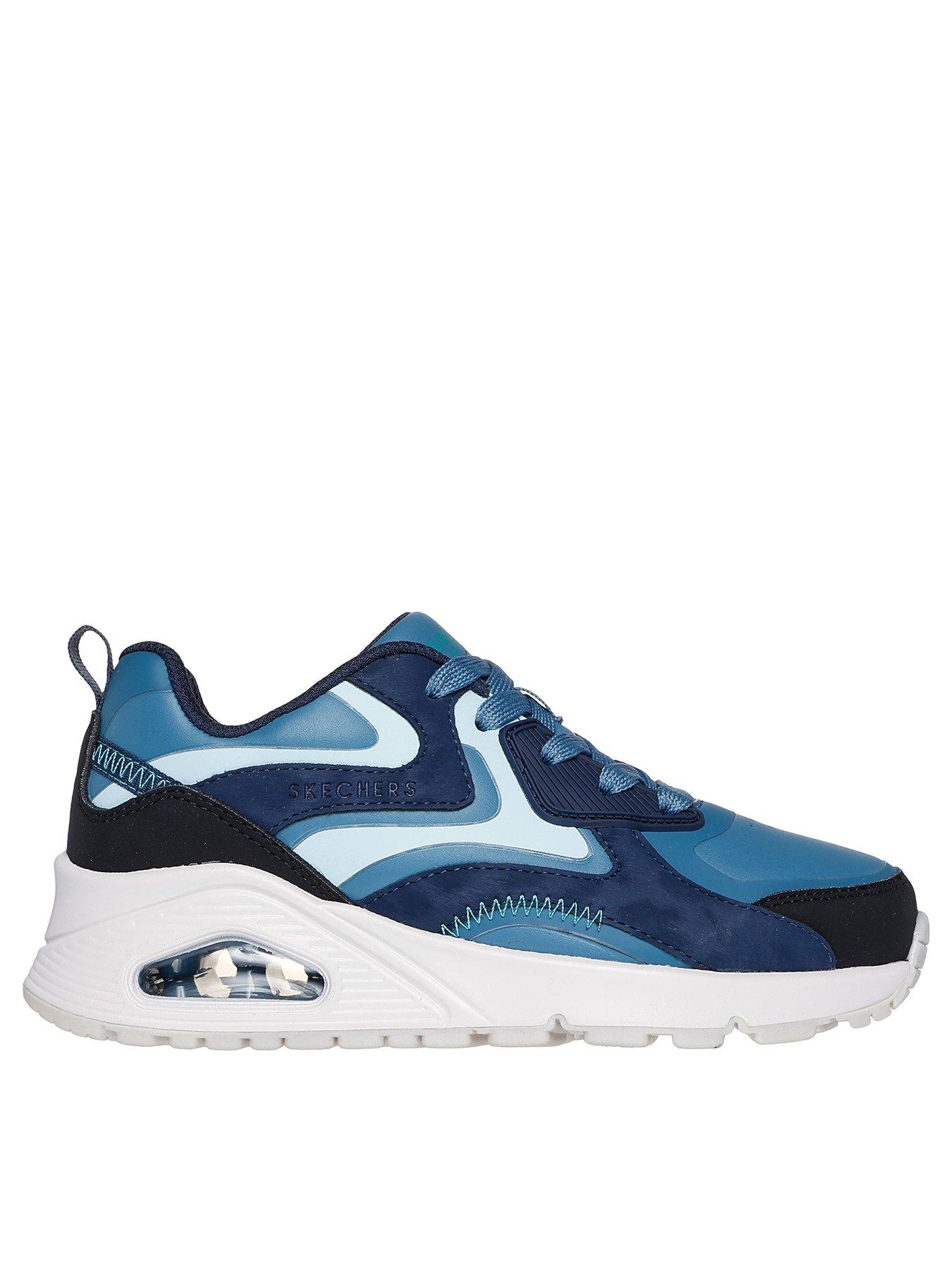  image of skechers-boys-uno-gen1-lace-up-trainer