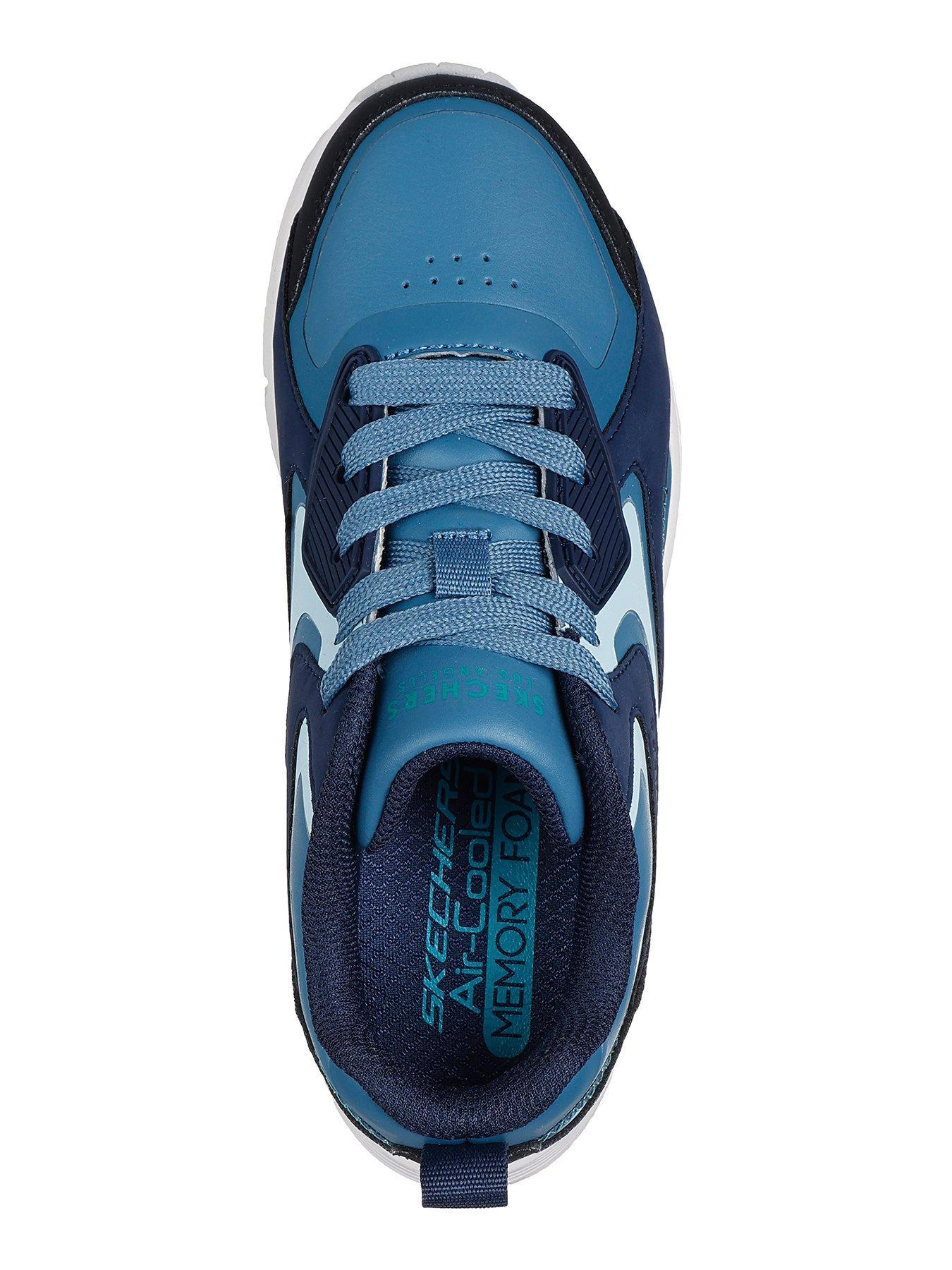  image of skechers-boys-uno-gen1-lace-up-trainer
