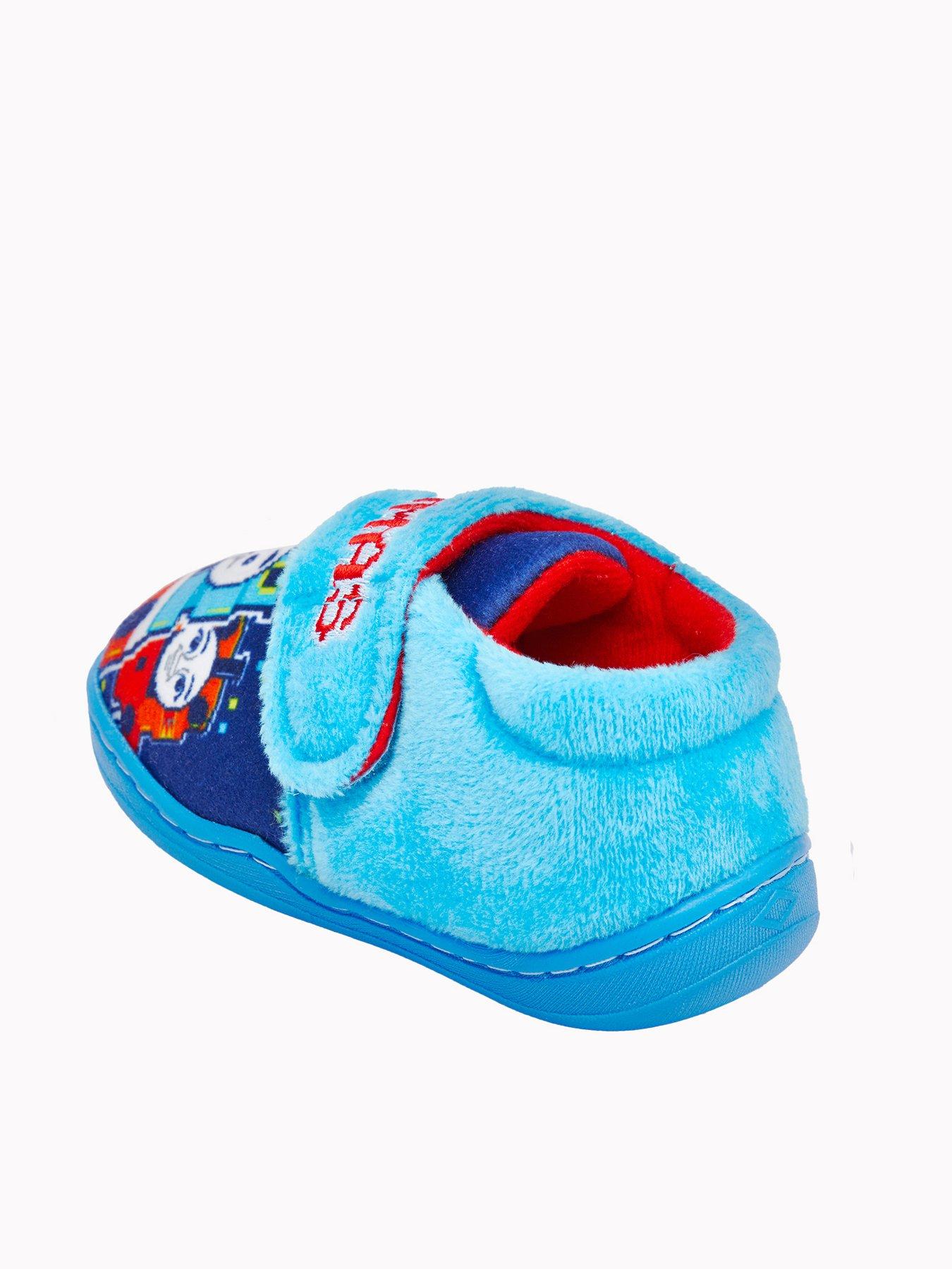 Image 3 of 4 of Thomas & Friends Thomas The Tank Engine Velcro Slippers
