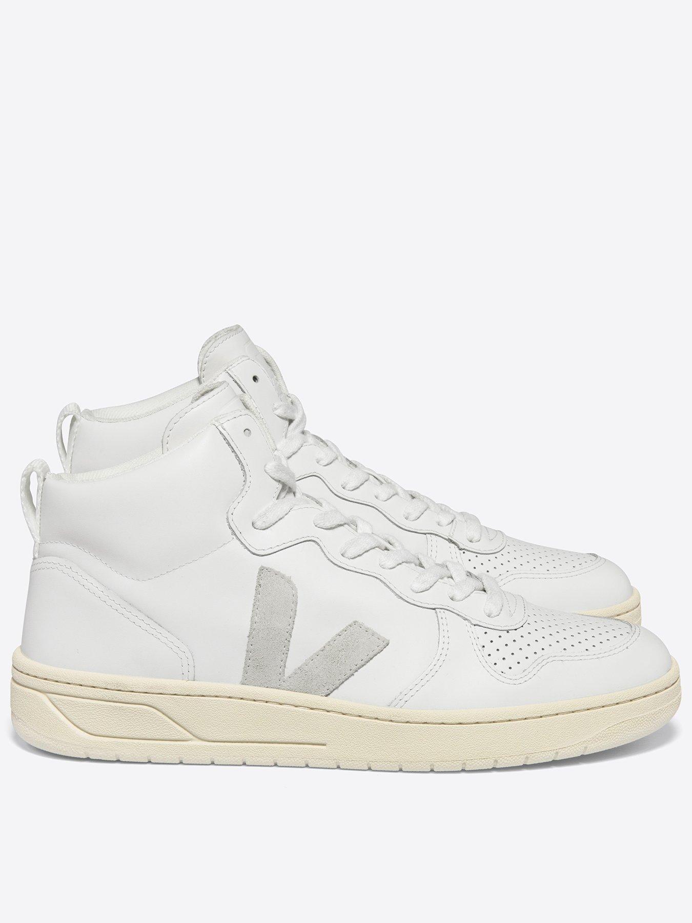 Veja Women's V-15 Hi Trainers - White