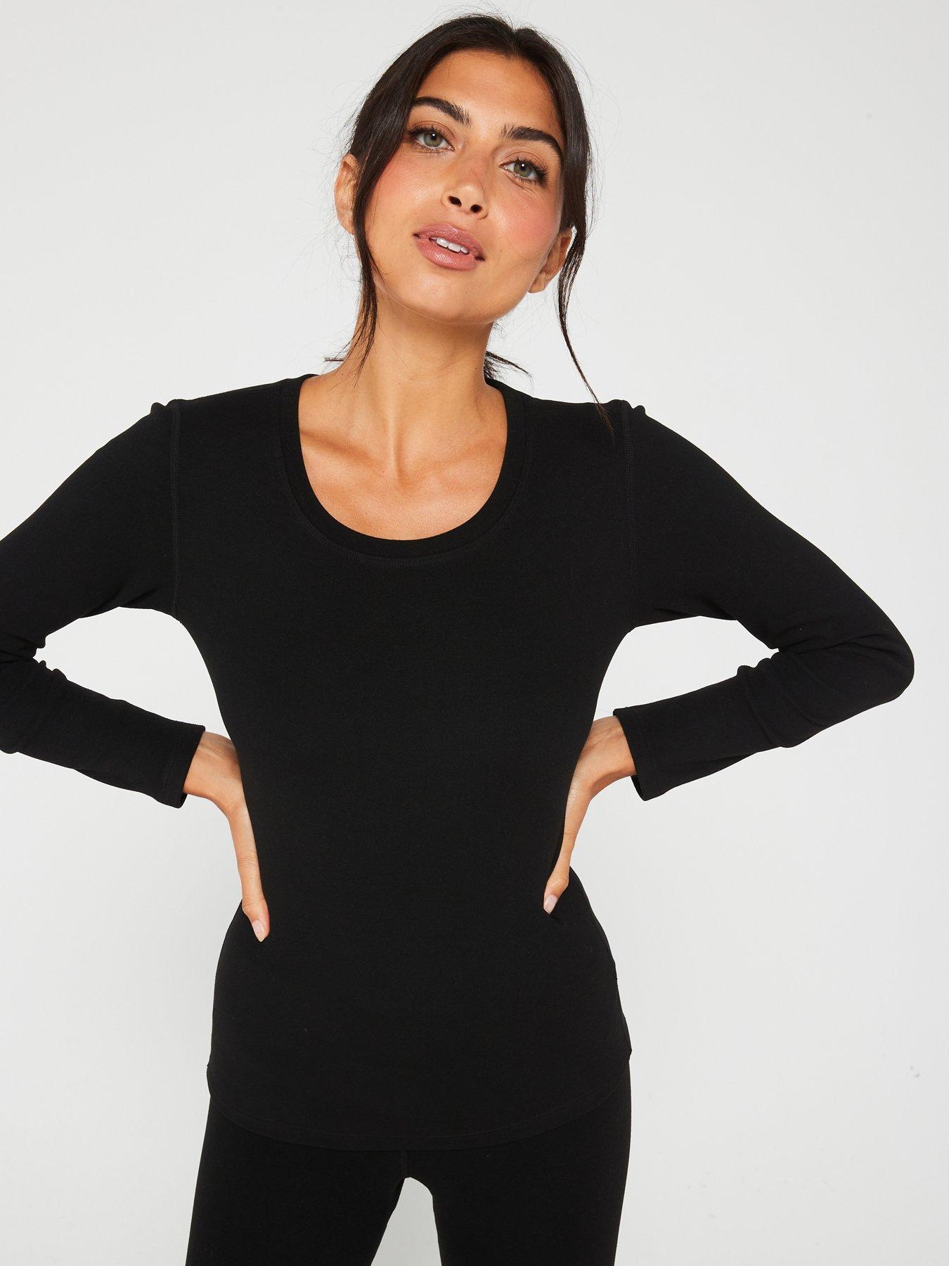 the-very-collection-fleece-lined-thermal-long-sleeve-top-black