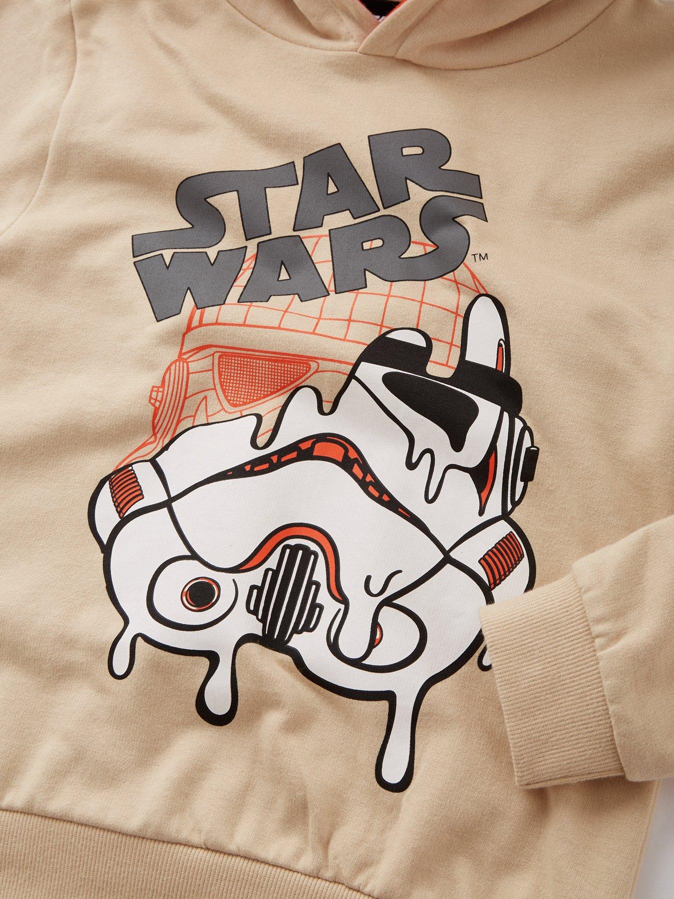  image of star-wars-2-piece-stormtrooper-hoodie-and-jogger-set-brown