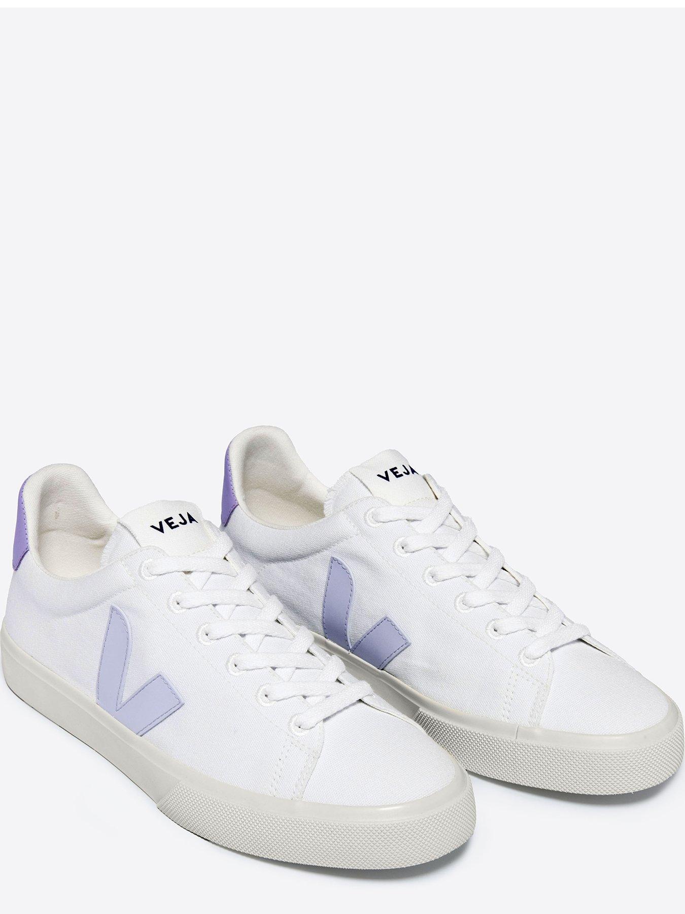 Women s Campo Canvas Trainers Light Purple