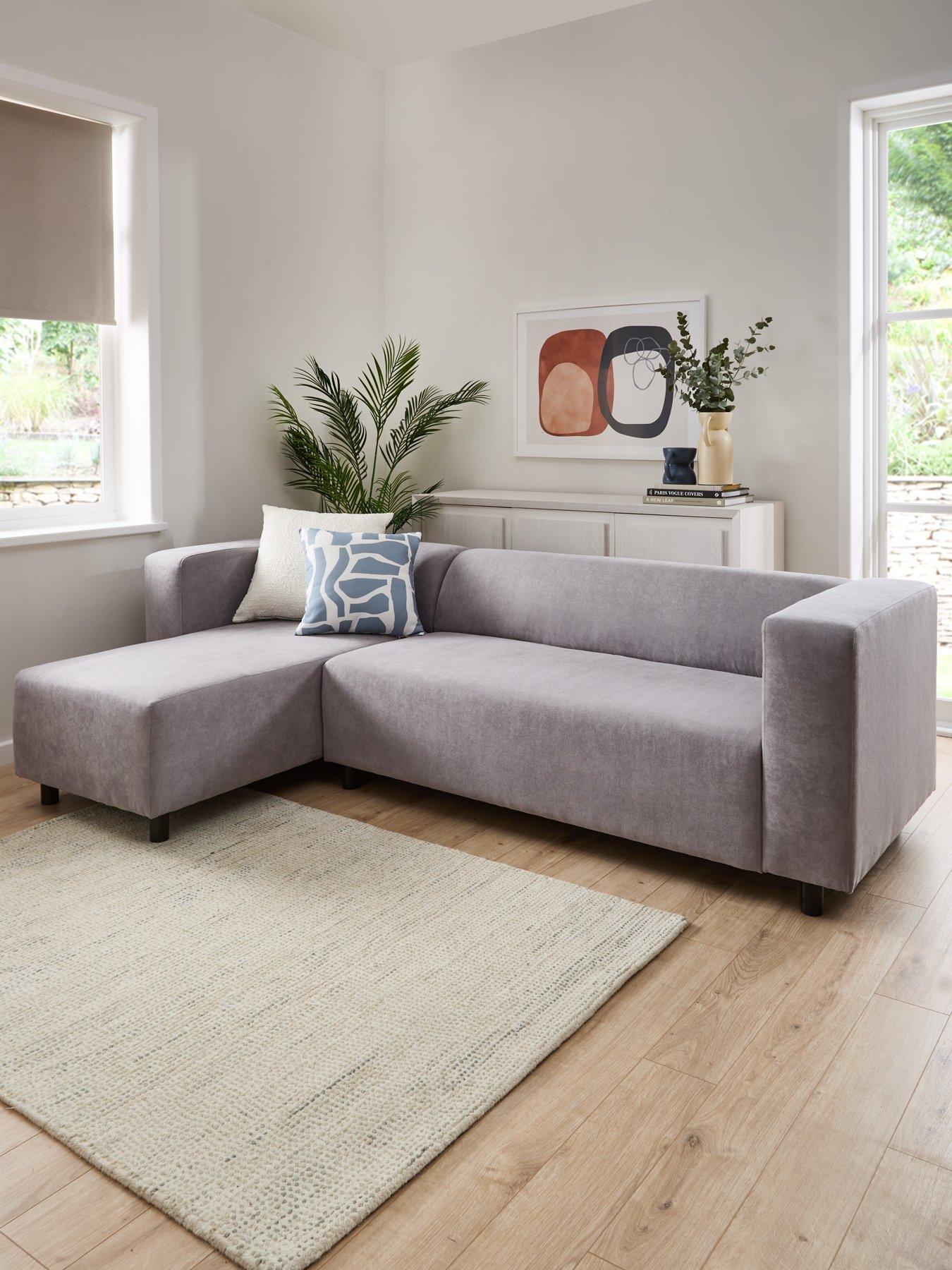 The Very Collection Clarke Left Hand Fabric Corner Chaise - FSC® Certified