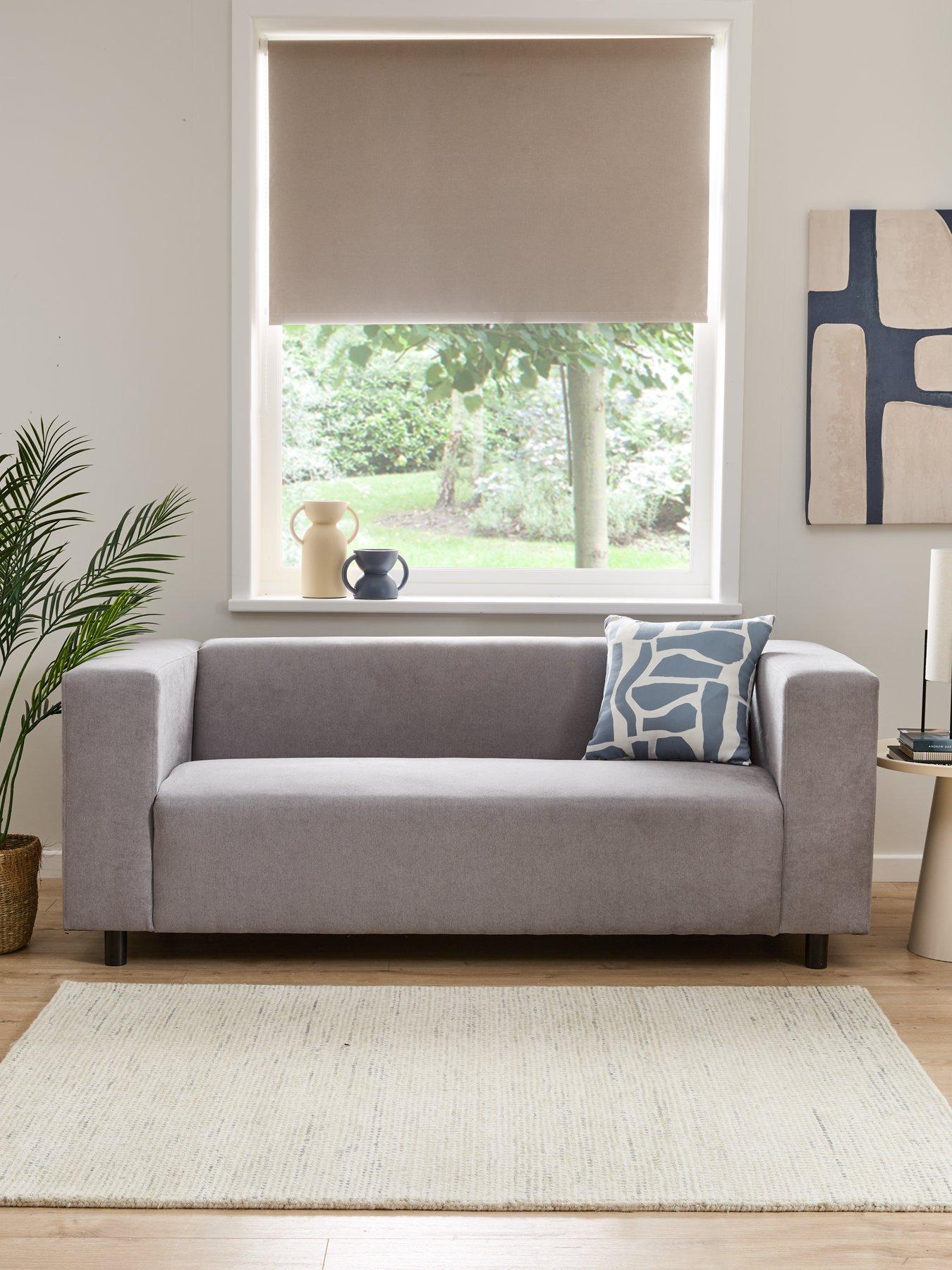 Very Home Clarke 3 Seater Fabric Sofa