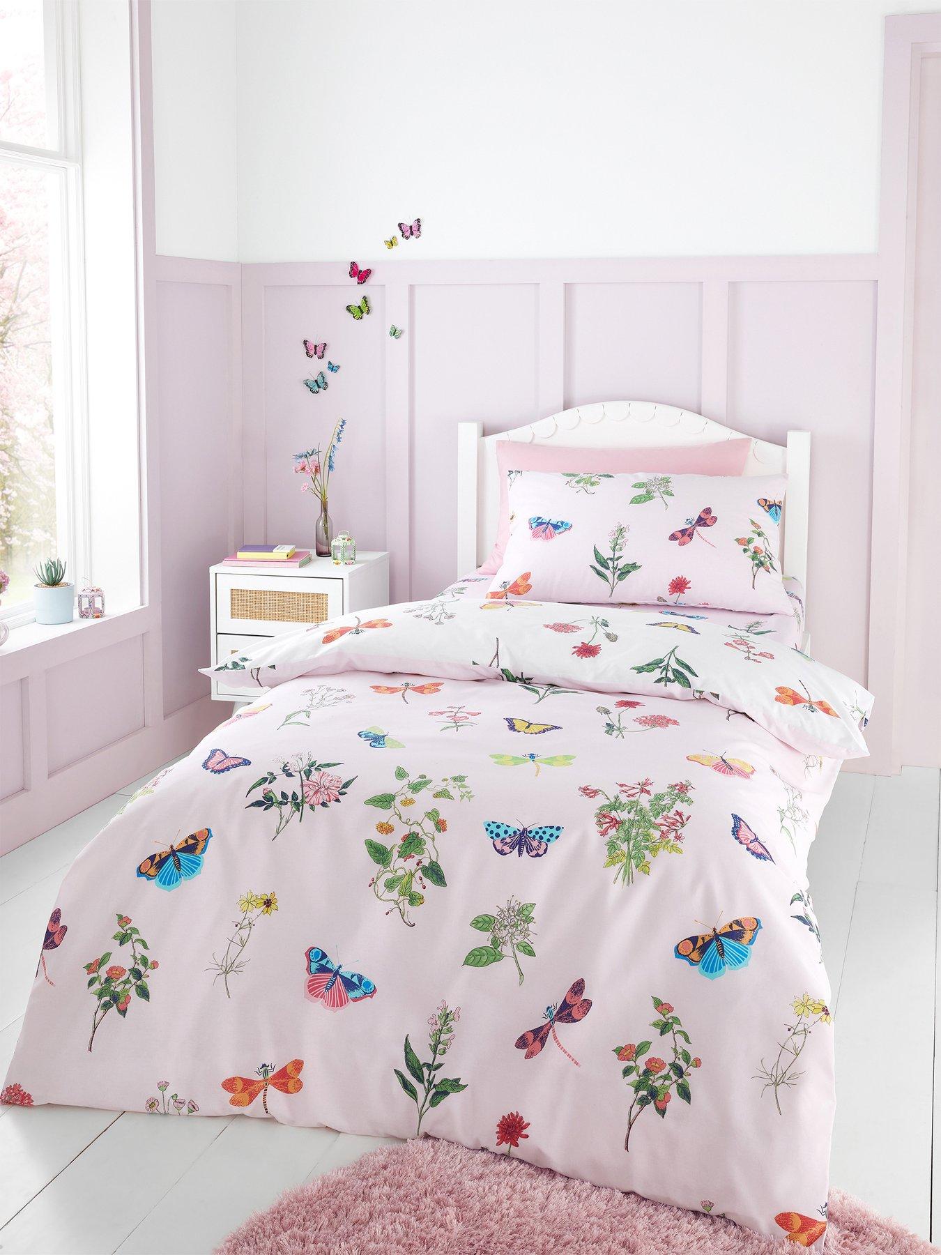 undefined Butterfly Garden Duvet Cover Set - Multi