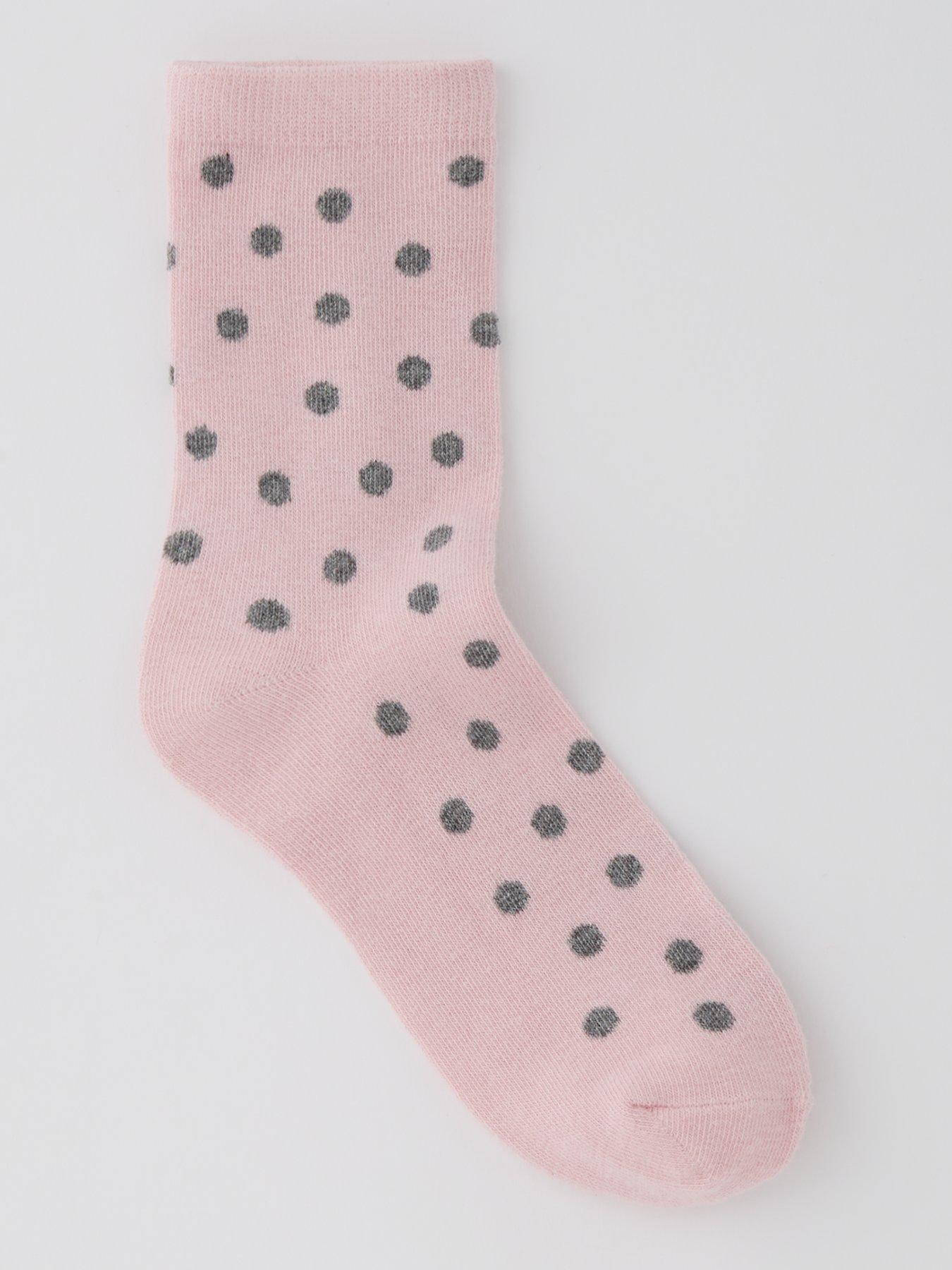  image of everyday-5pk-printed-ankle-socks-multi