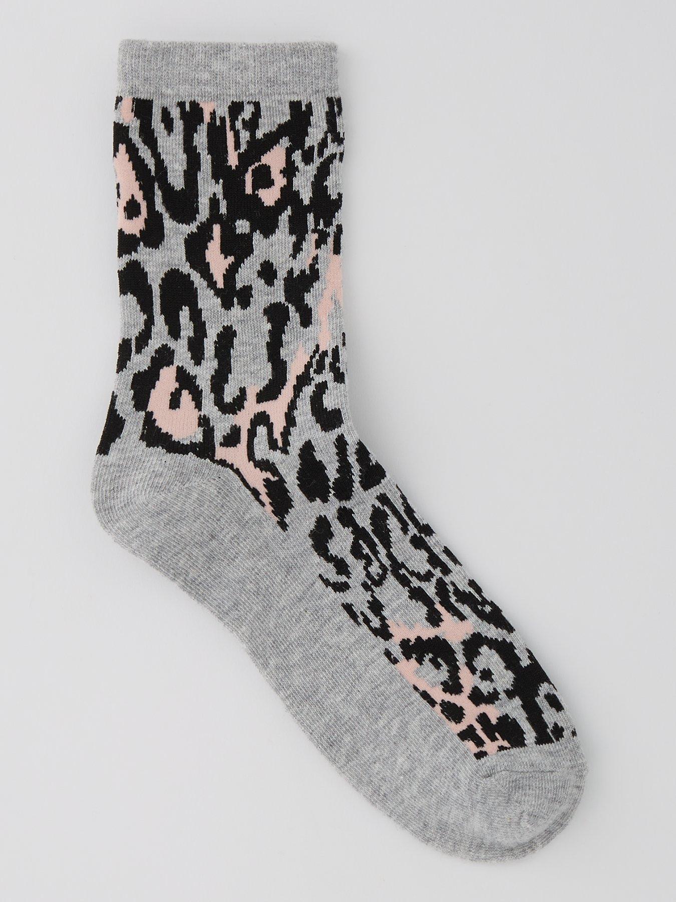  image of everyday-5pk-printed-ankle-socks-multi