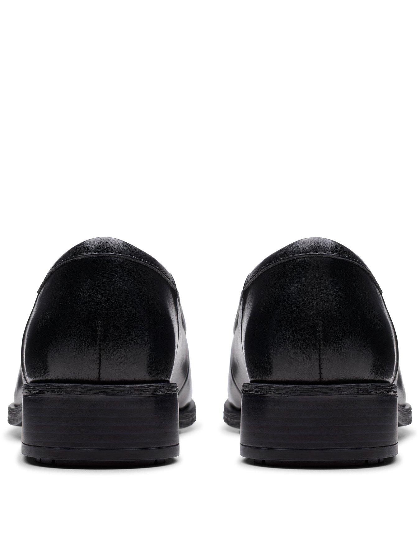  image of clarks-havisham-edge-loafer-black-leather