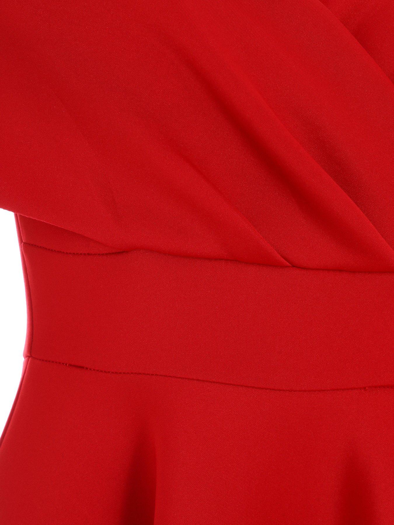 red bardot skater dress Shoulder Bardot Scallop Skater Dress Red Bardot Skater Dress Shop