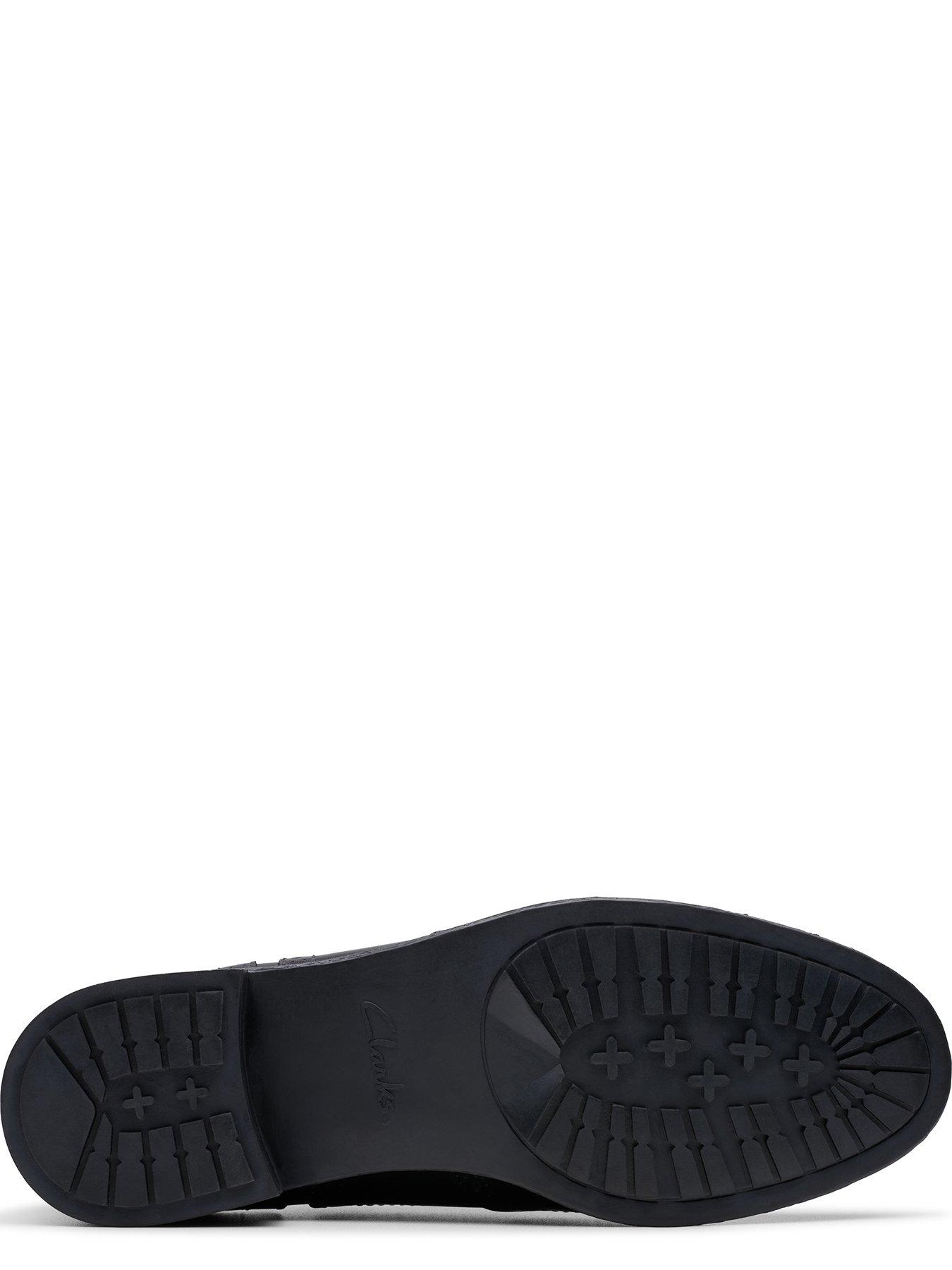  image of clarks-havisham-oak-brogue-black-leather