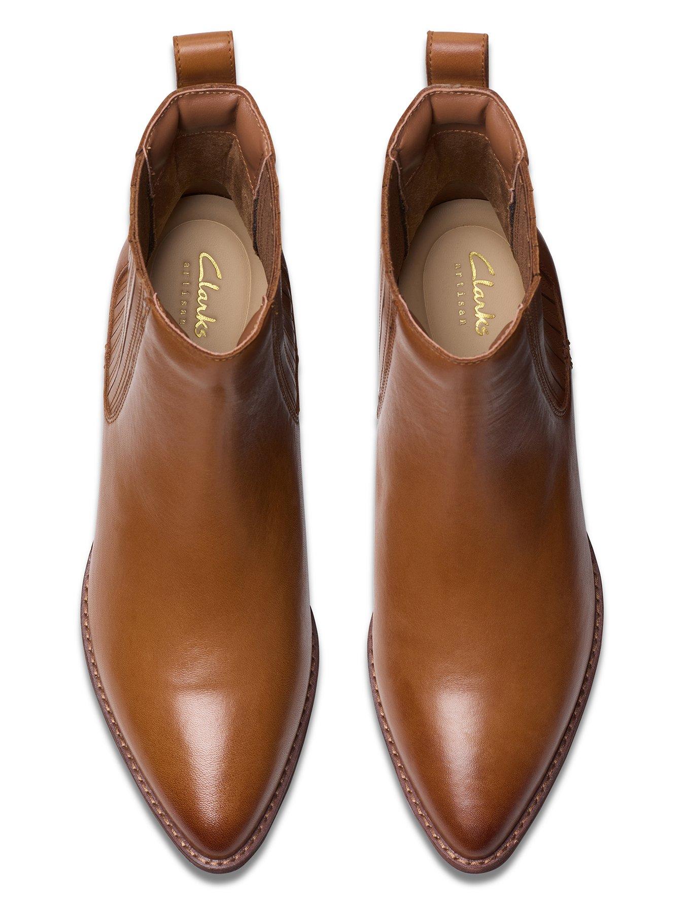  image of clarks-morzine-top-leather-ankle-boot