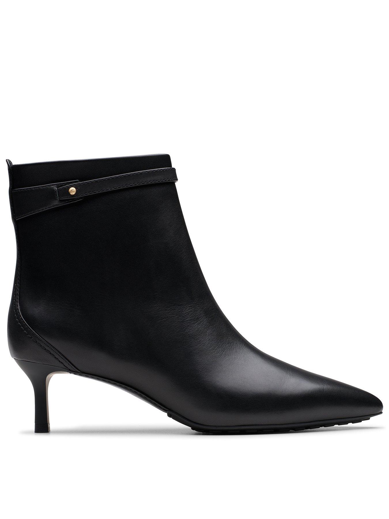 front image of clarks-adela-up-leather-ankle-boot
