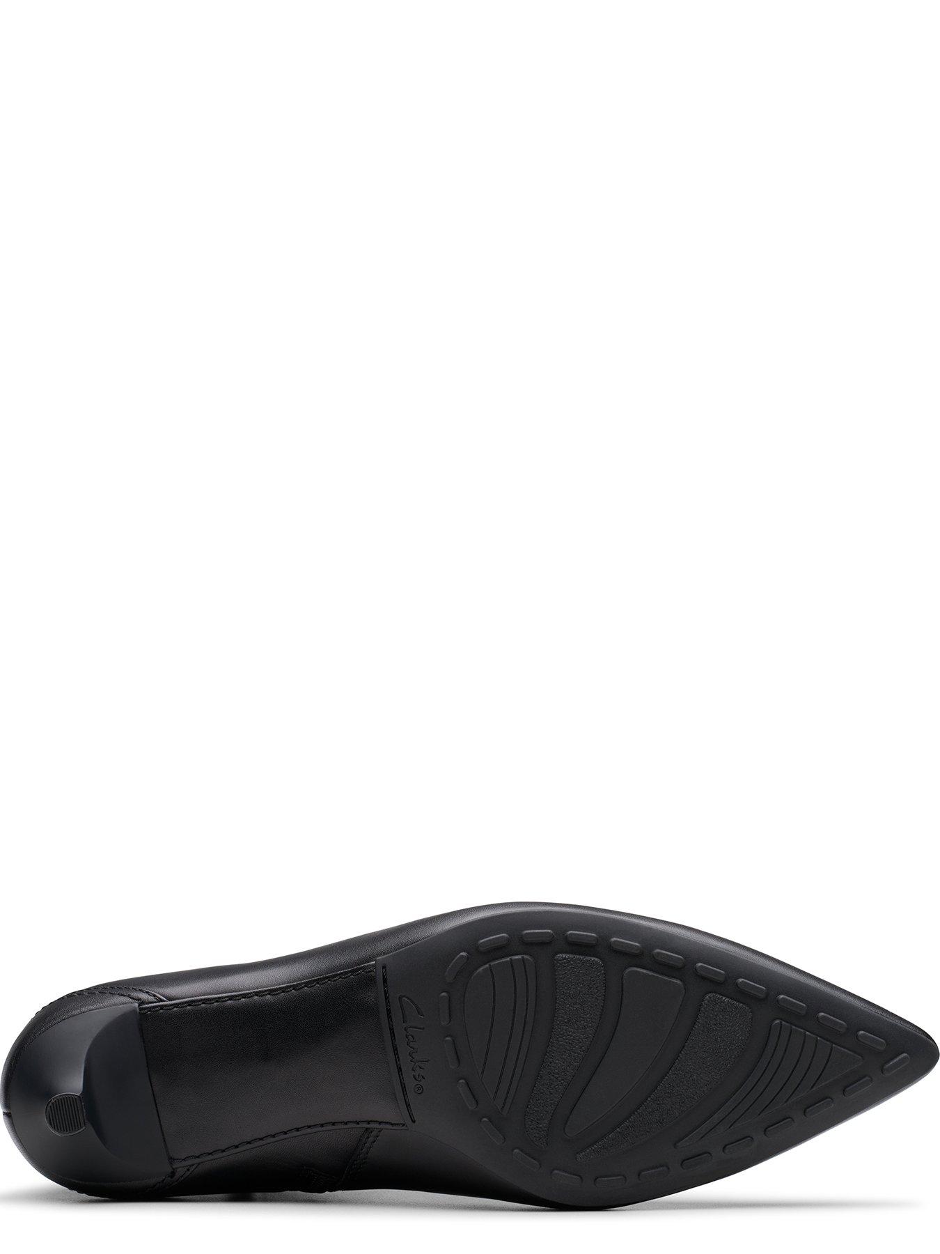  image of clarks-adela-up-leather-ankle-boot