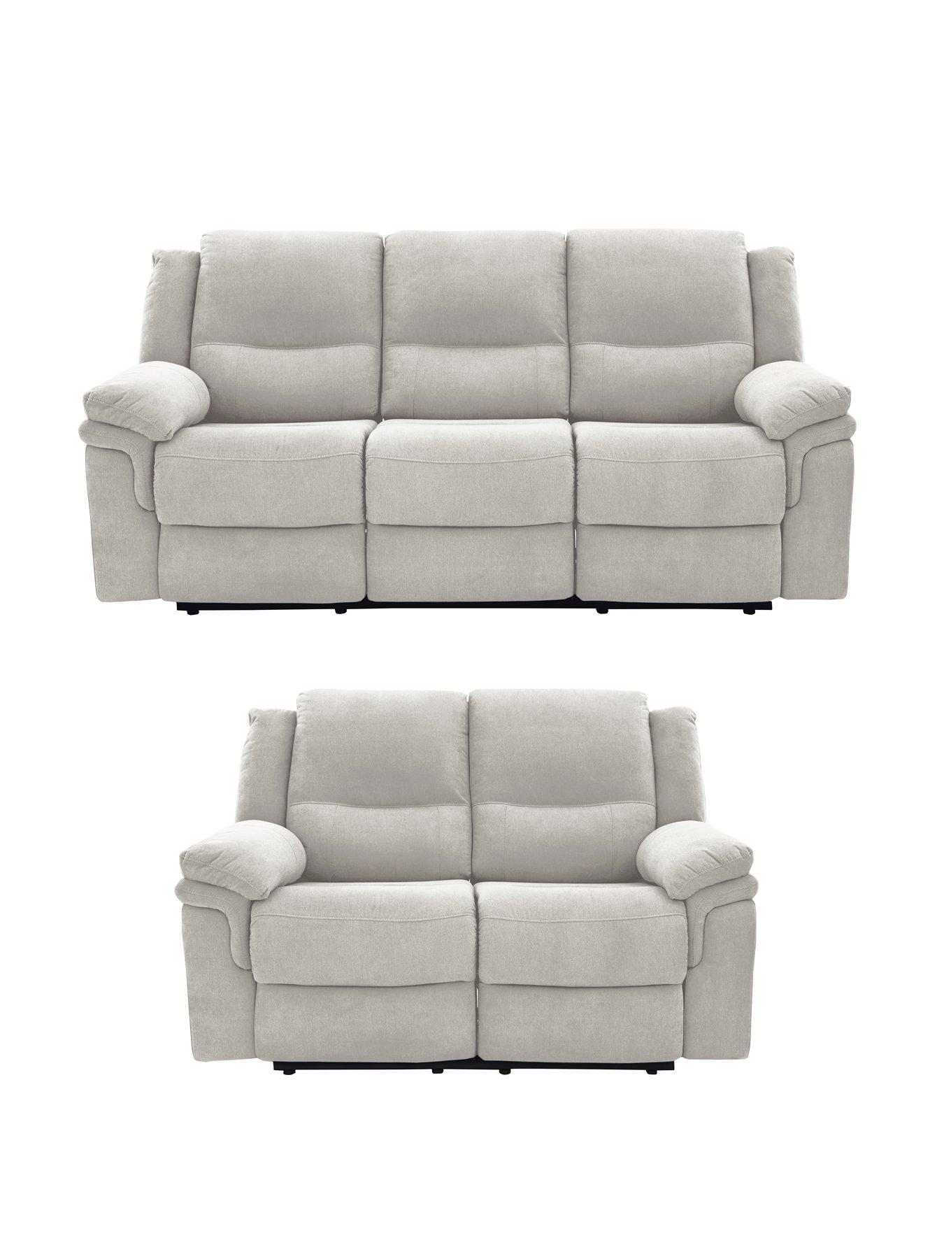very-home-albion-fabric-3-2-seater-manual-recliner-sofa