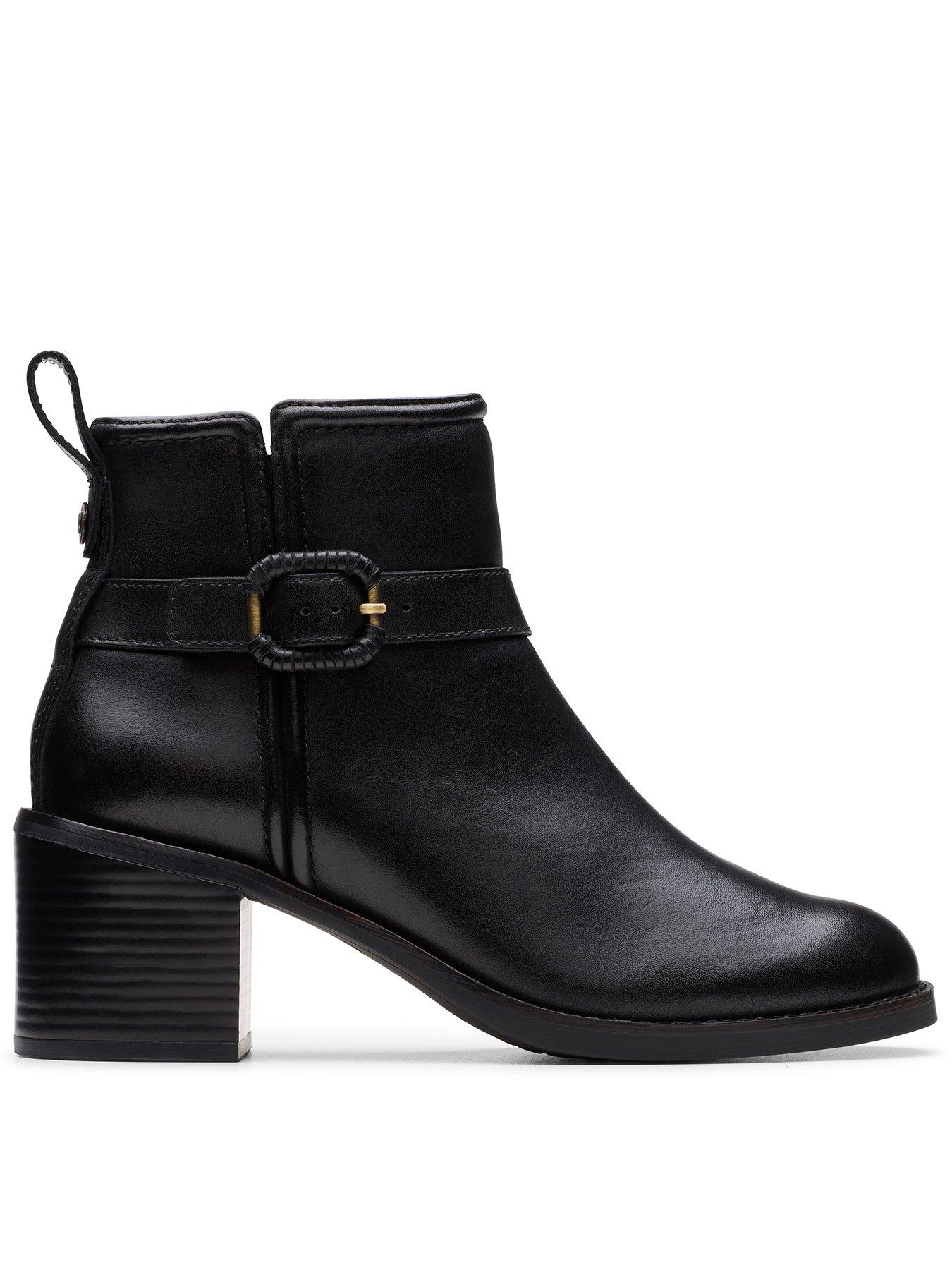 undefined Chamberly Trim Leather Ankle Boot