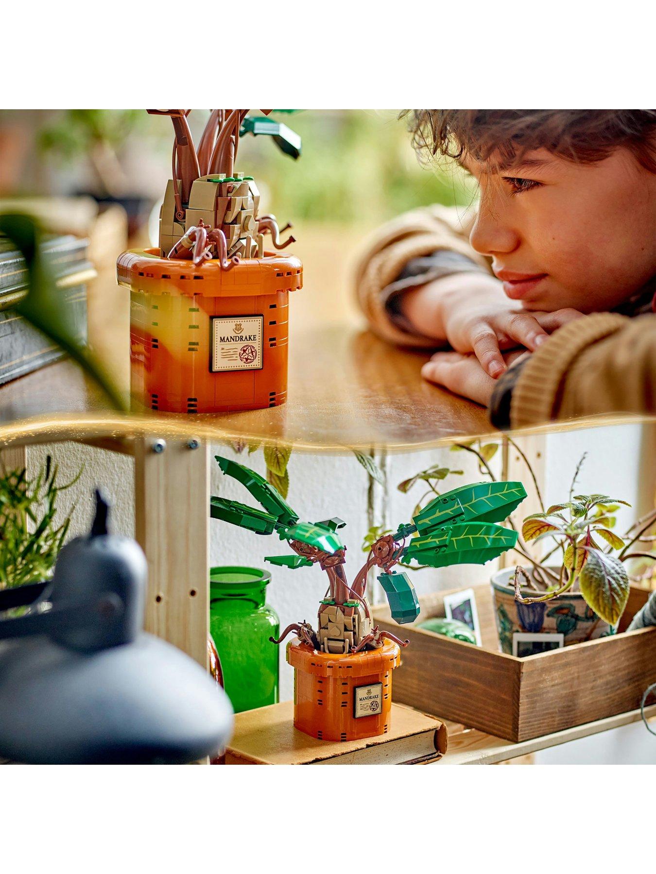  image of lego-harry-potter-mandrake-magical-plant-toy-76433