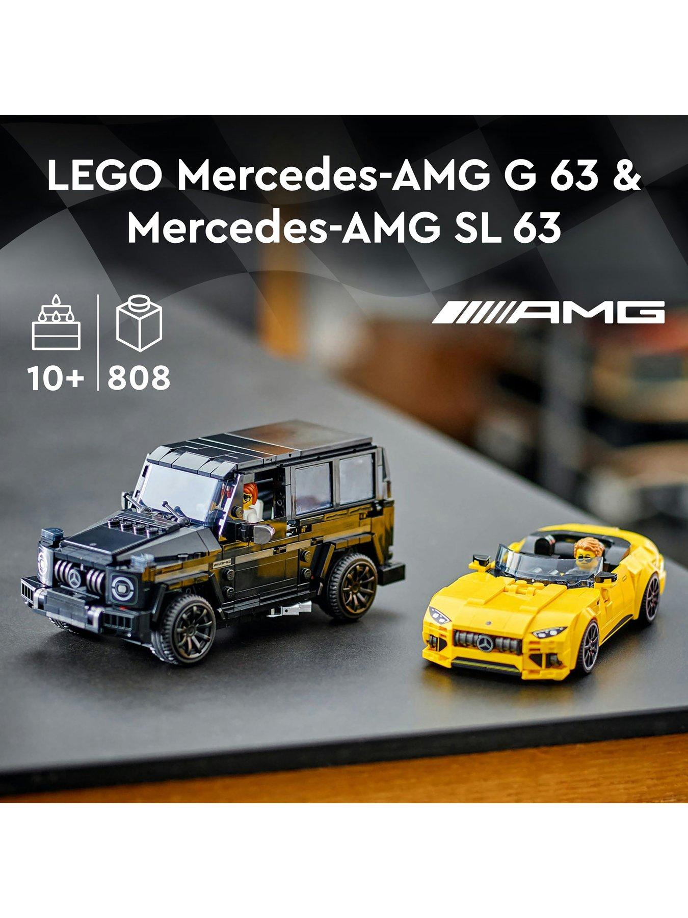 LEGO Speed Champions Mercedes-AMG G 63 & Mercedes-AMG SL 63 76924 ...